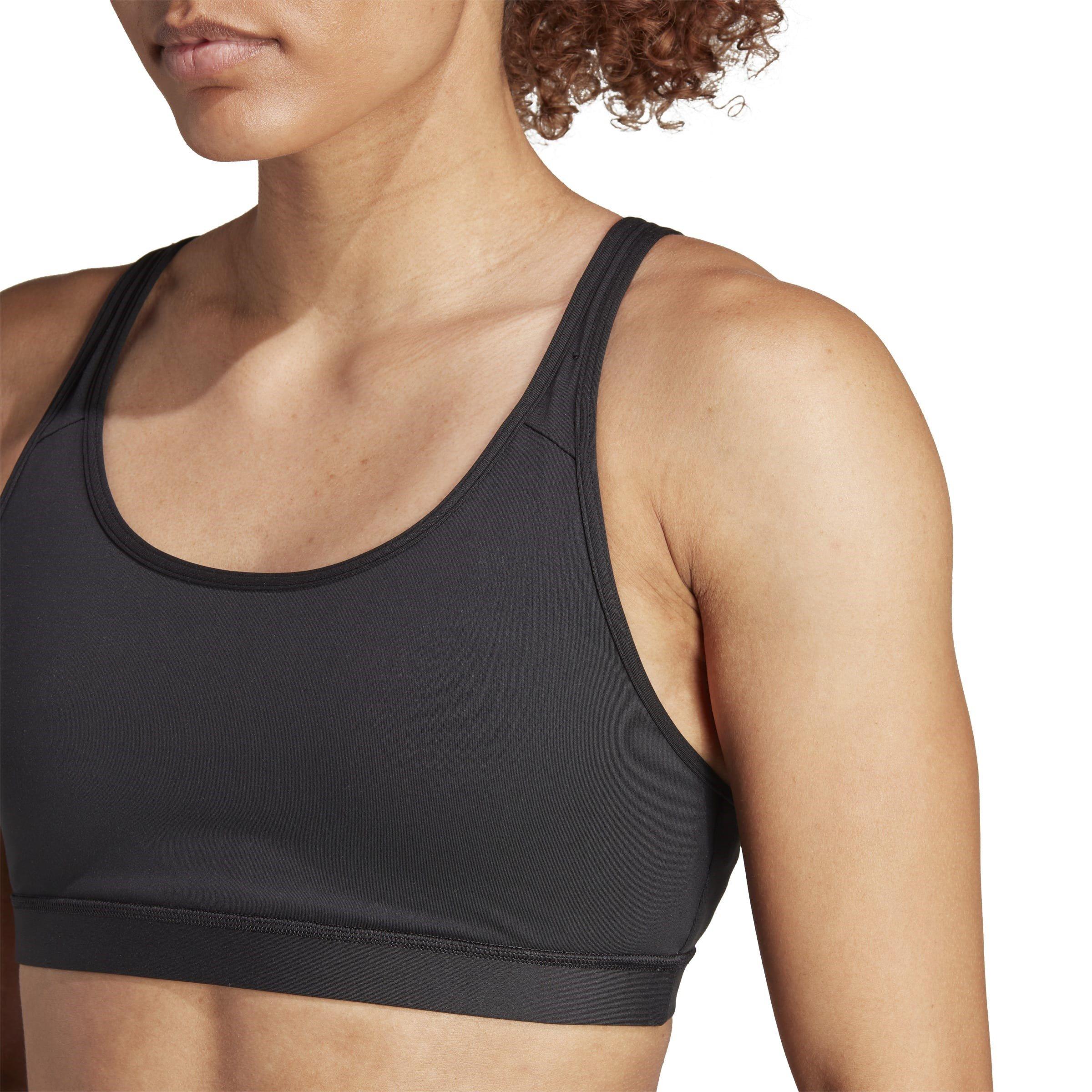 Black - adidas - adidas All Me Essentials Medium-Support Bra - 7