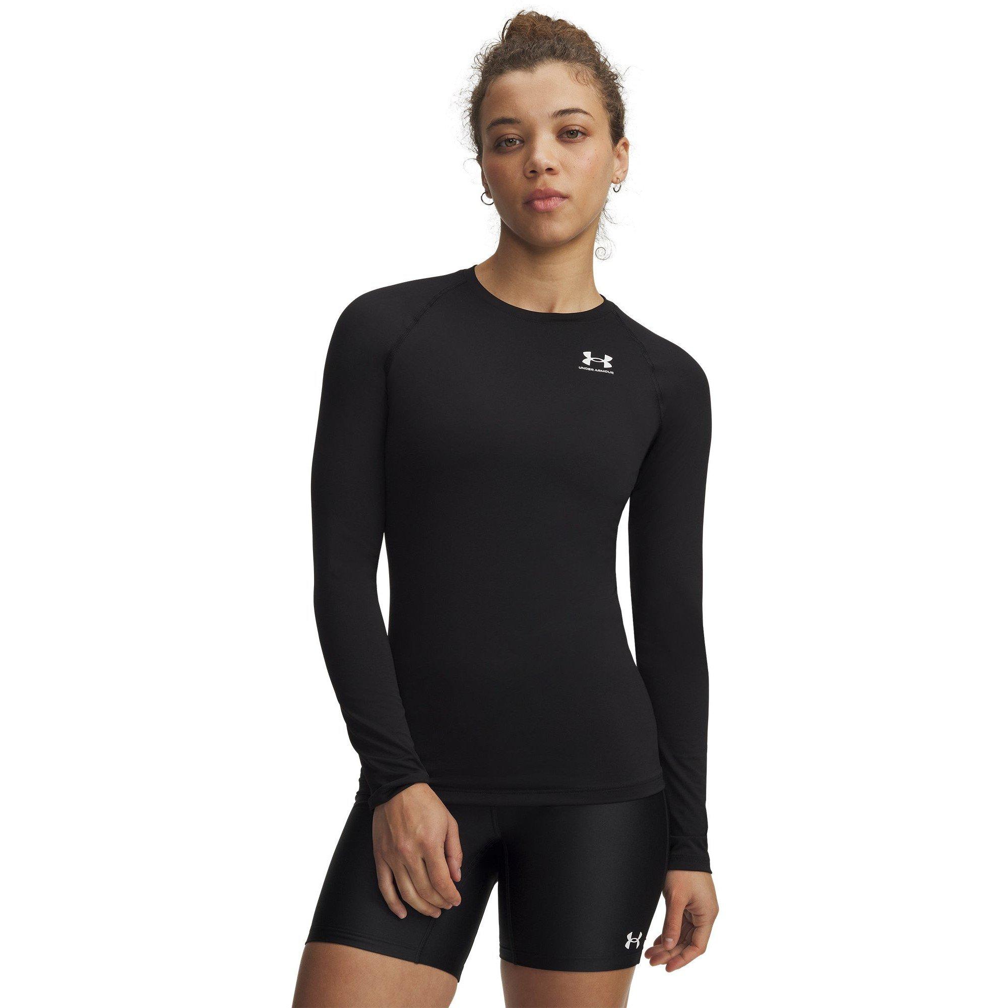 Ulti Black/Wht - Under Armour - Women's Long Sleeve Performance Gym Top - 1