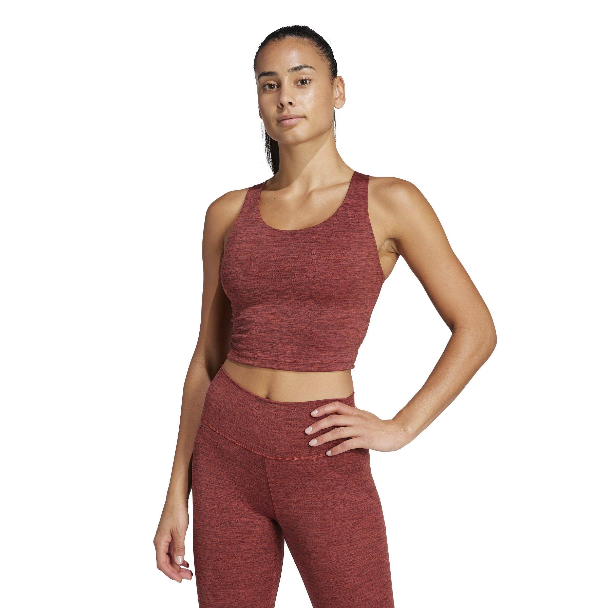 Preloved Ruby - adidas - adidas All Me Medium-Support Long Line Bra Tank Top Womens - 3