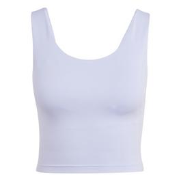 adidas All Me Medium-Support Long Line Bra Tank Top Womens