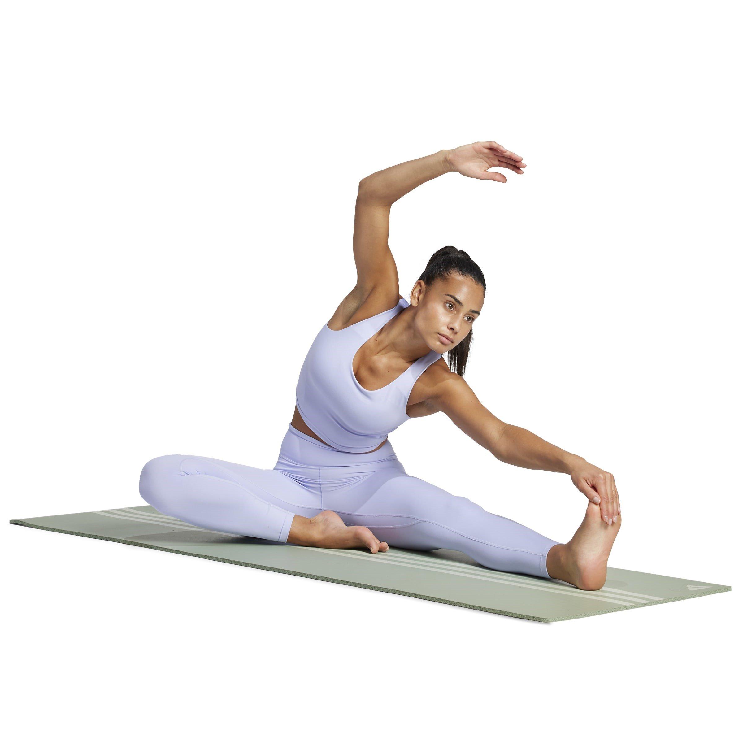 Violet Tone - adidas - All Me Medium-Support Long Line Bra Tank Top Womens - 5