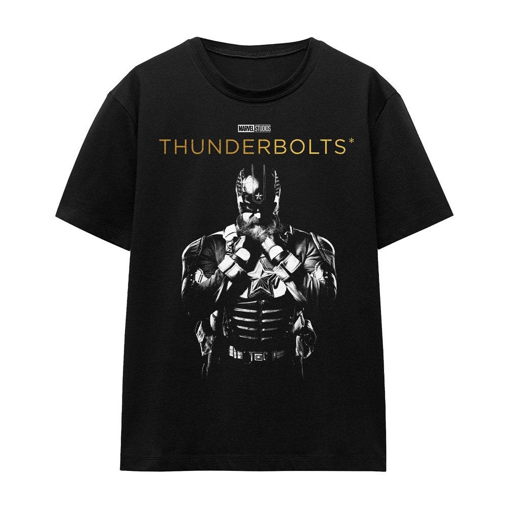 Black - Marvel - Thunderbolts Red Guardian Highlight T-Shirt Black - 4
