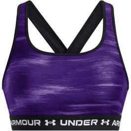 Under Armour Crossback Printed Womens Medium Support Sports Bra