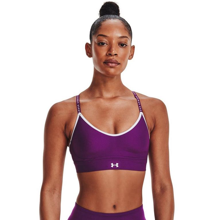 Under Armour INFINITY COVERED LOW - Light support sports bra