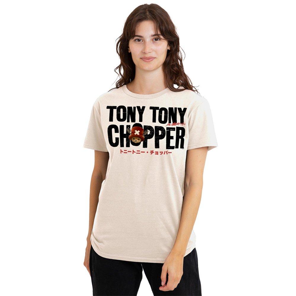 One Piece Women's Chopper Wordmark T-Shirt Natural - XXL