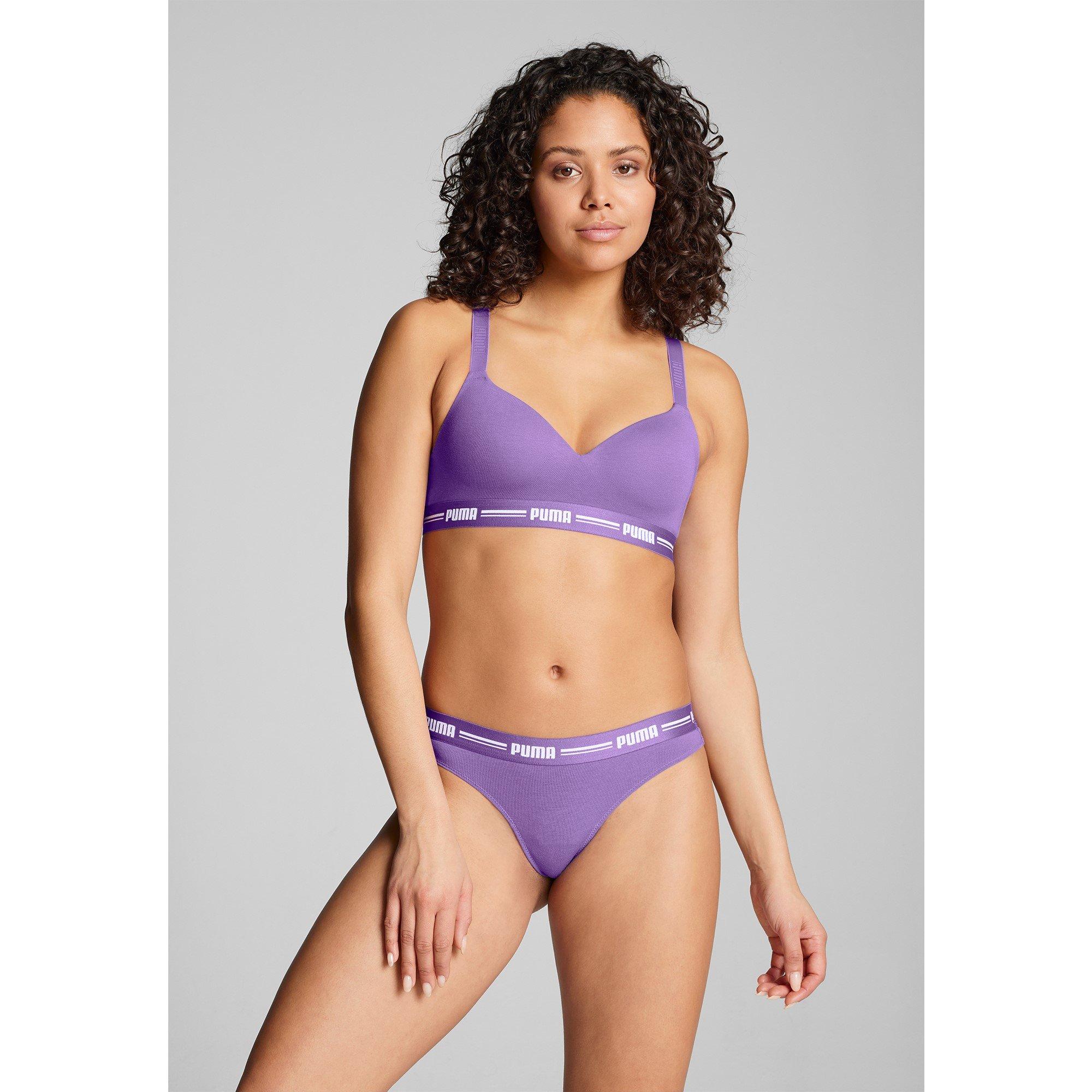 Astor Purple - Puma - Print Low Impact Sports Bra - 3
