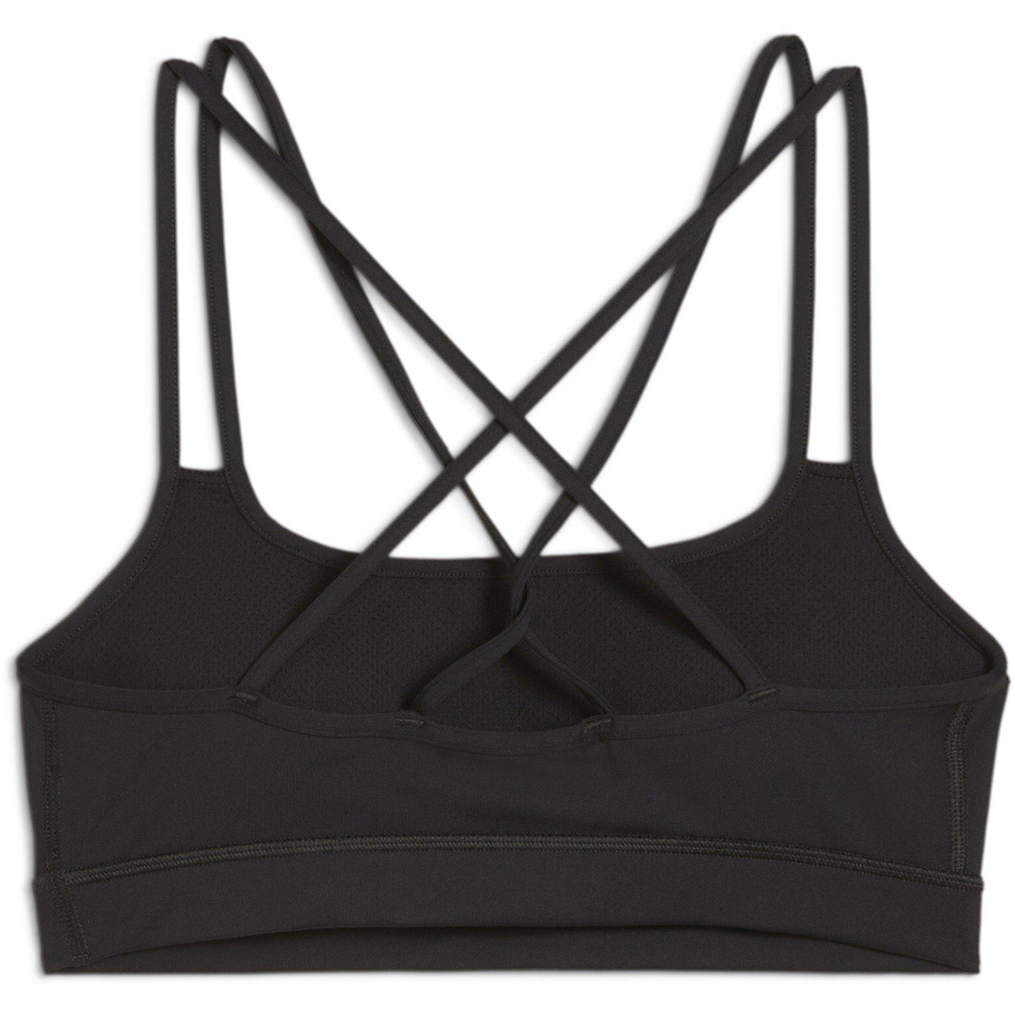 Puma Black - Puma - Strappy Low Impact Sports Bra - 2