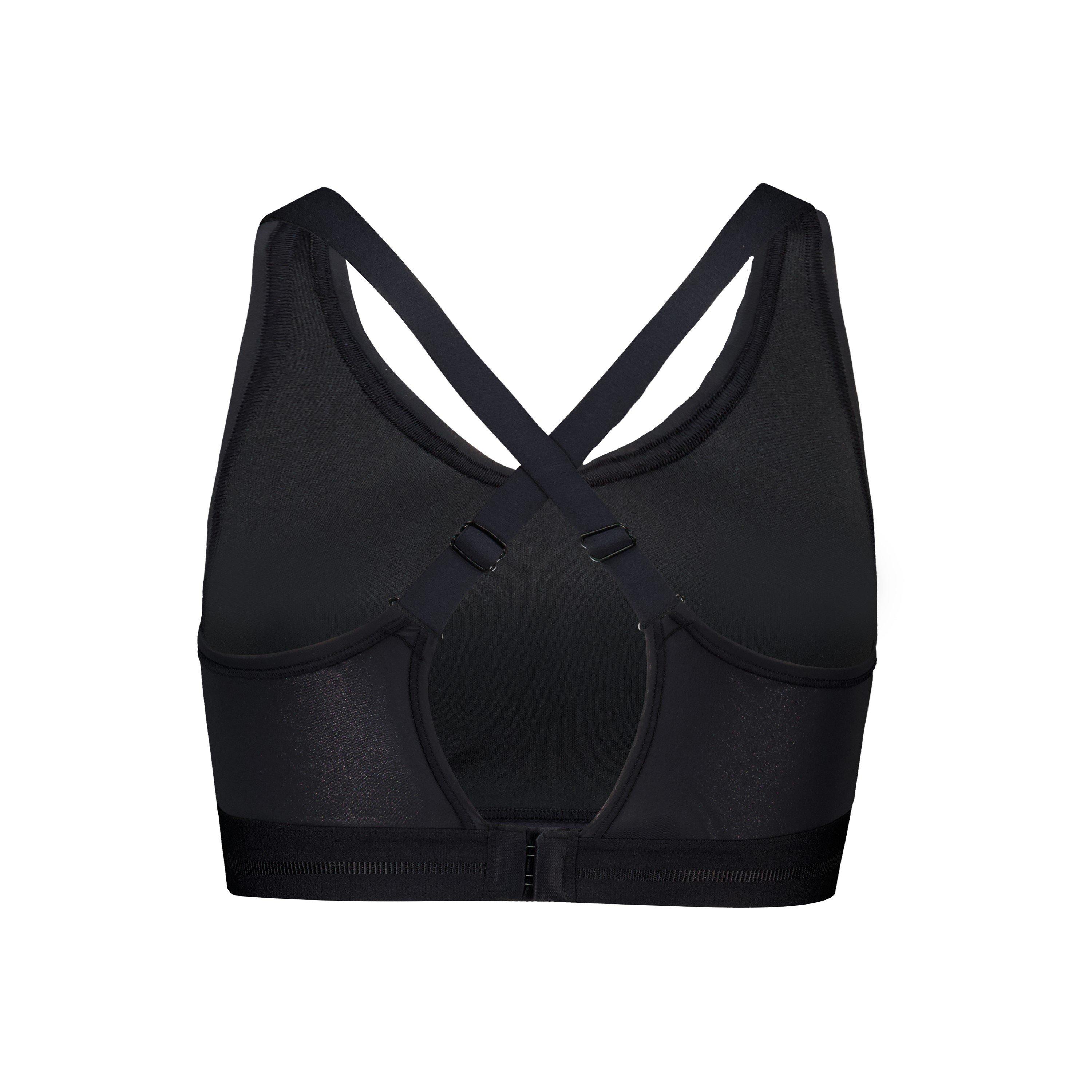 Black - Puma - Women's Sporty Padded Low Impact Sports Bra - 2