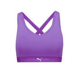 Puma Women Sporty Padded Top 1p Low Impact Sports Bra Womens