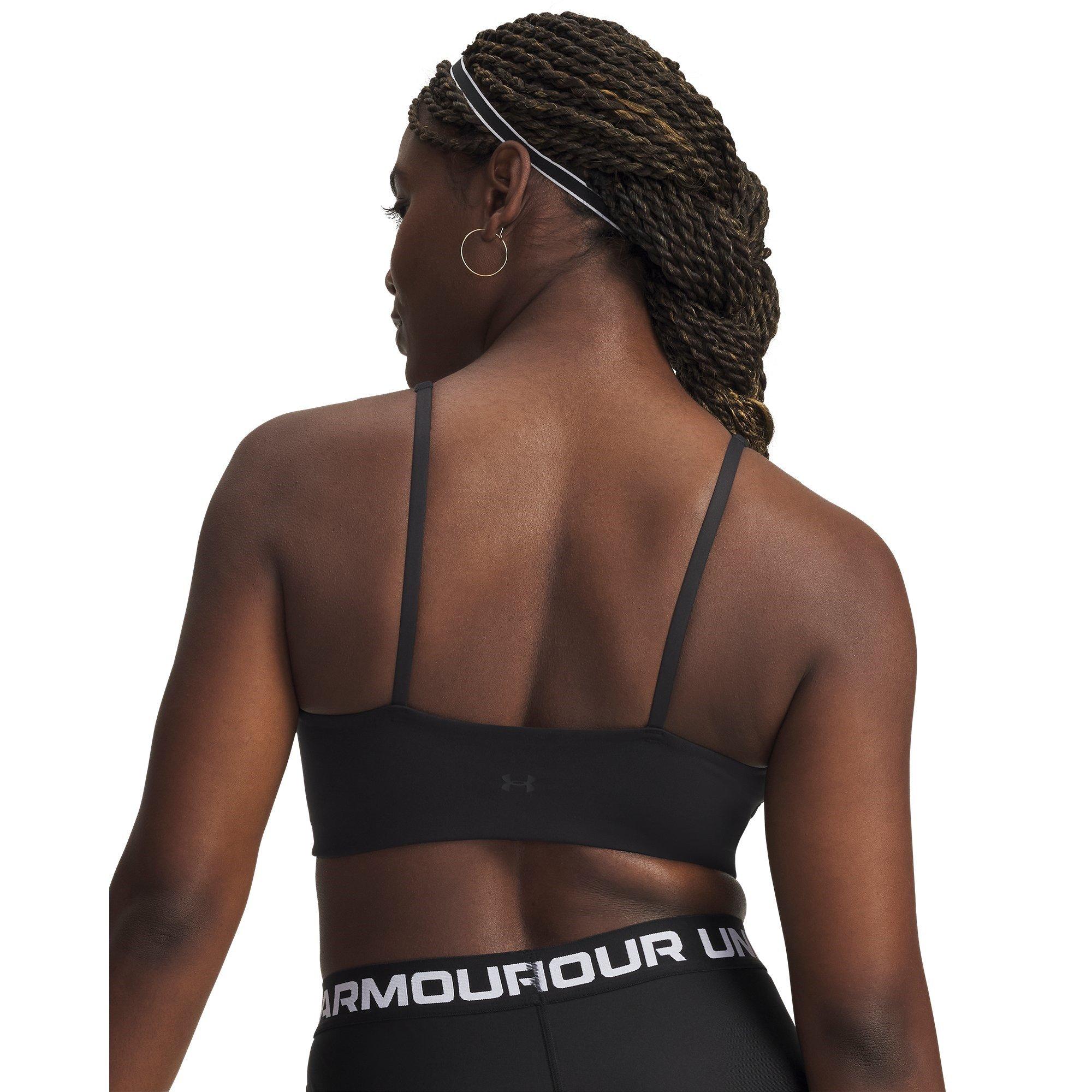 Schwarz - Under Armour - Women's Non Wired Low Impact Sports Bra - 8