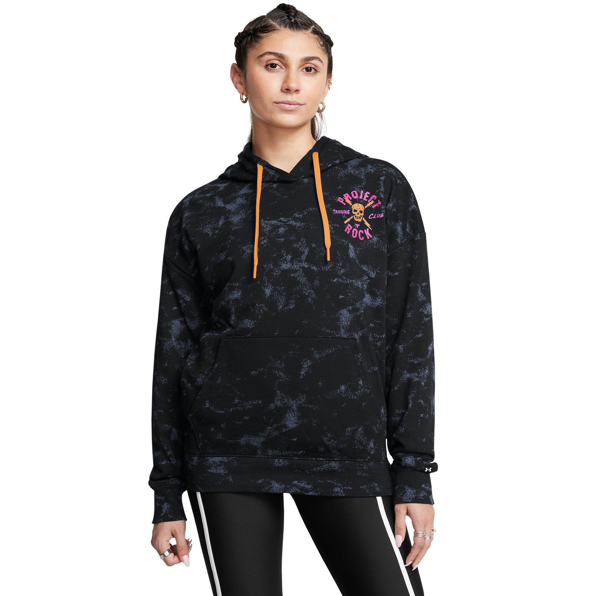Black - Under Armour - Underground Terry Performance Hoodie - 3