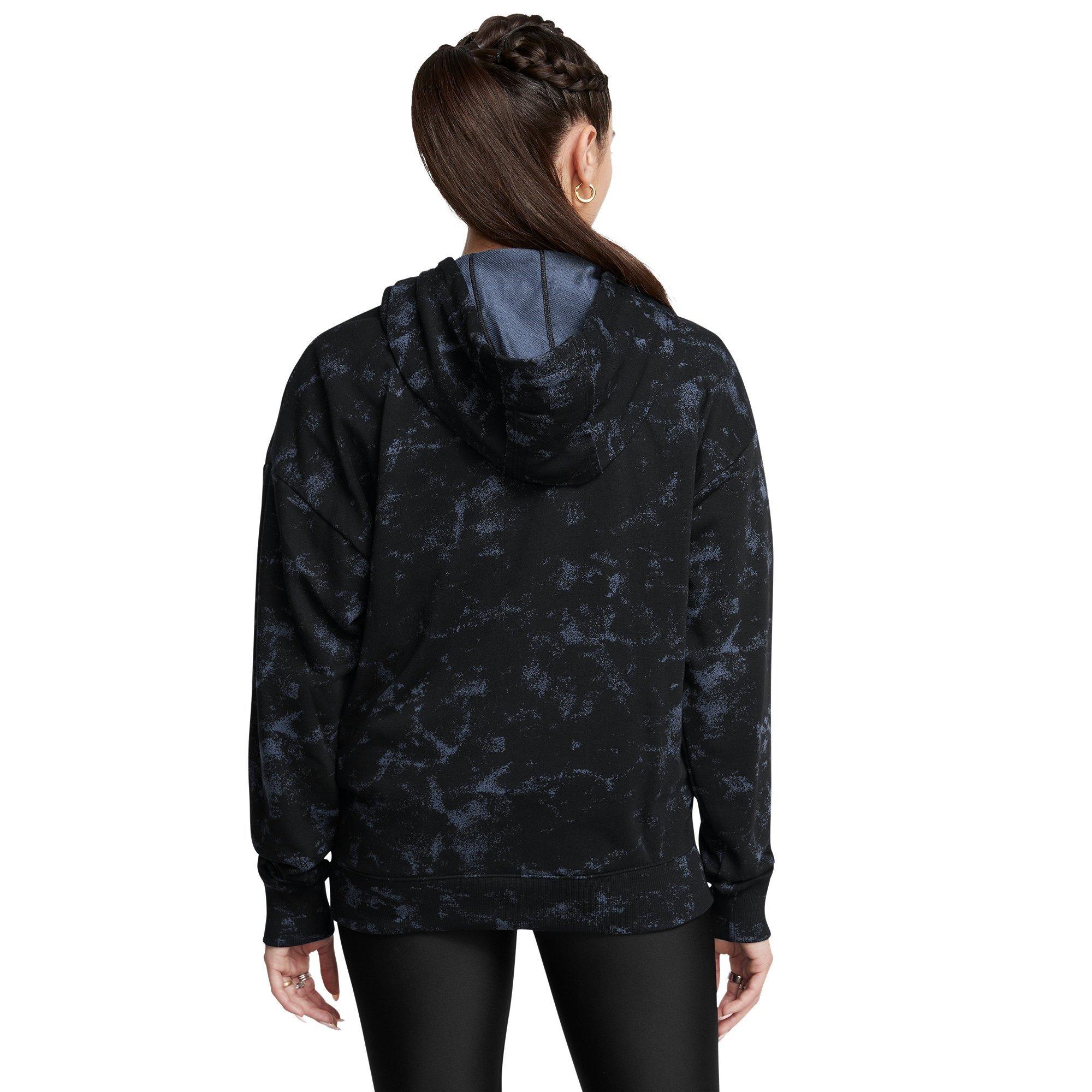 Black - Under Armour - Underground Terry Performance Hoodie - 4