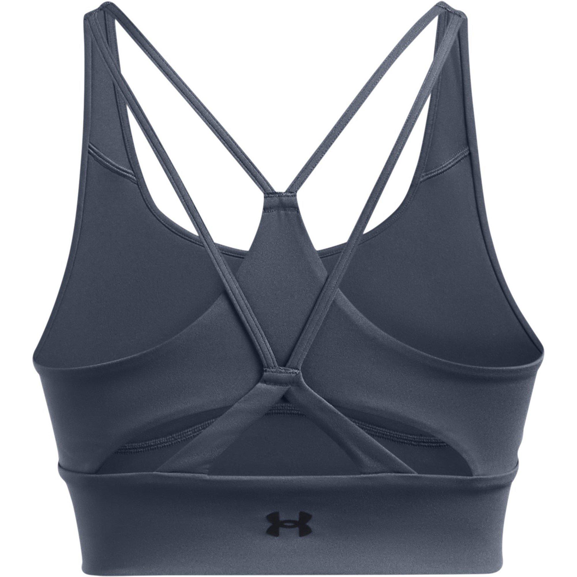 Grises - Under Armour - Women's Medium Impact Sports Bra - 2