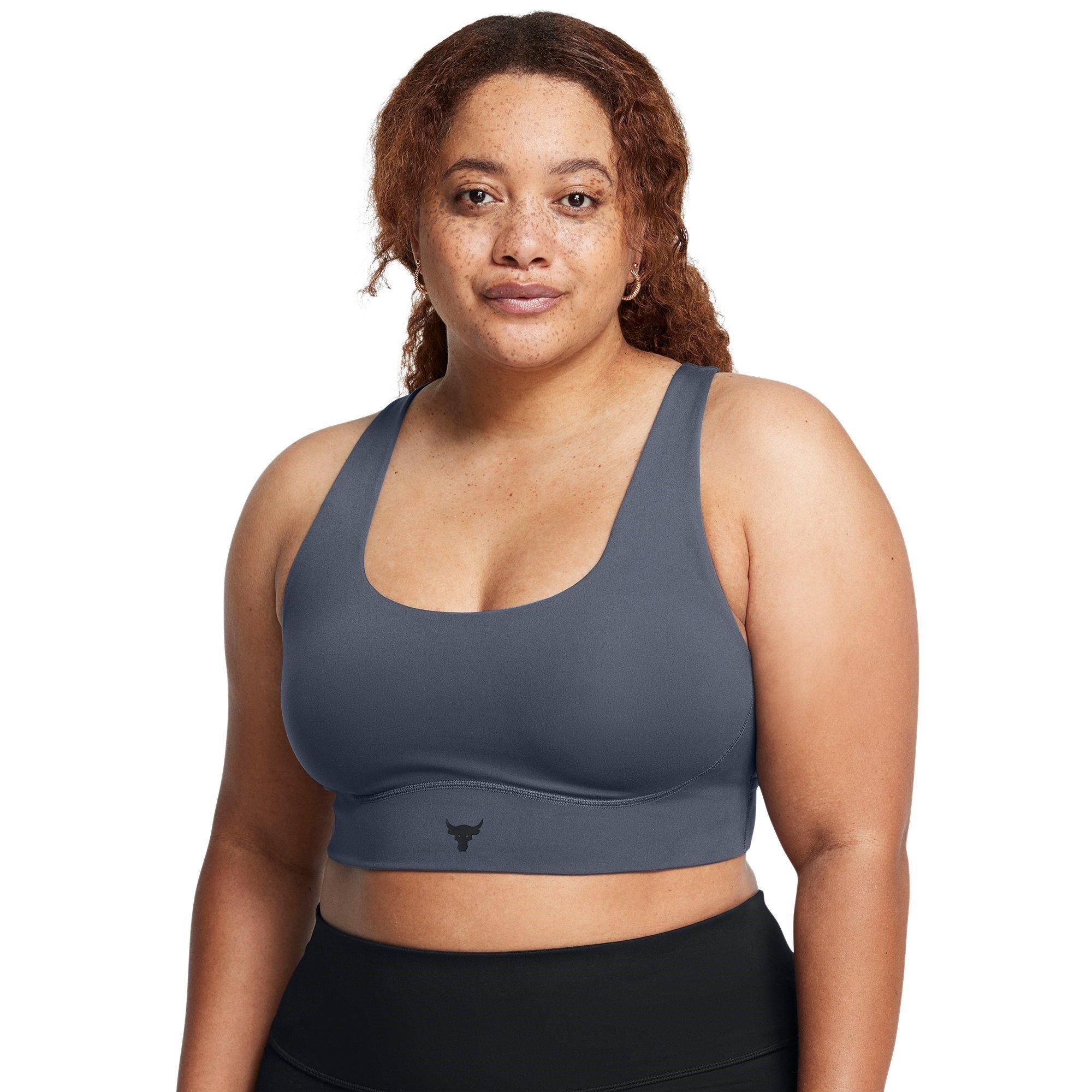 Grises - Under Armour - Women's Medium Impact Sports Bra - 11