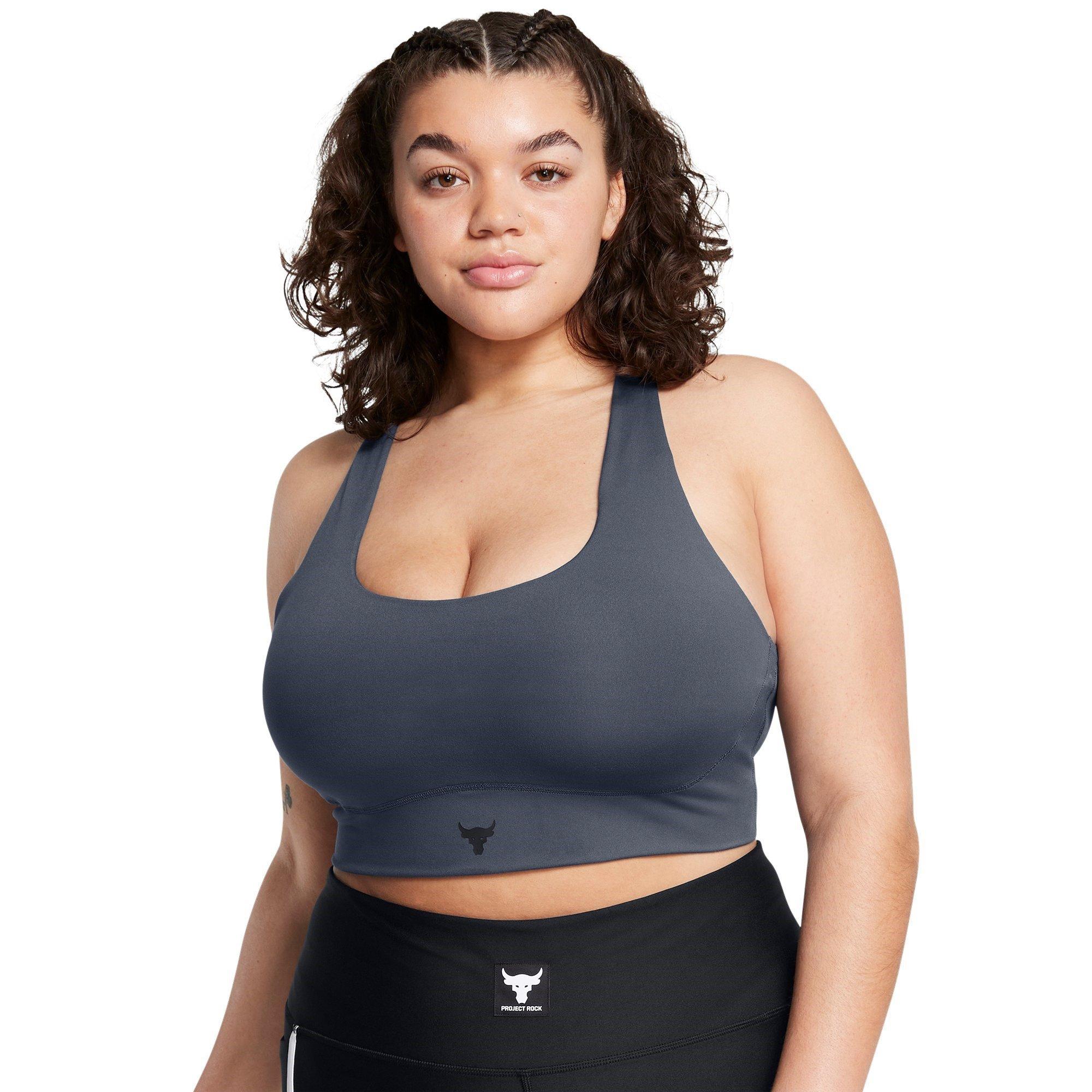 Grises - Under Armour - Women's Medium Impact Sports Bra - 13