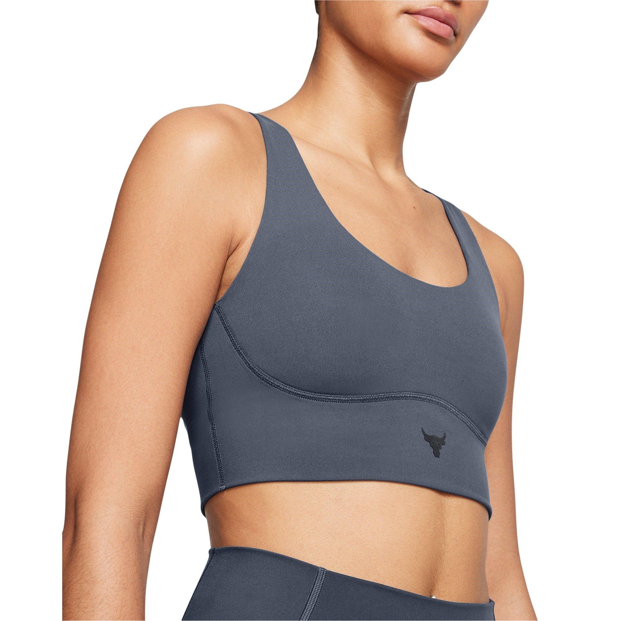 Grises - Under Armour - Women's Medium Impact Sports Bra - 15