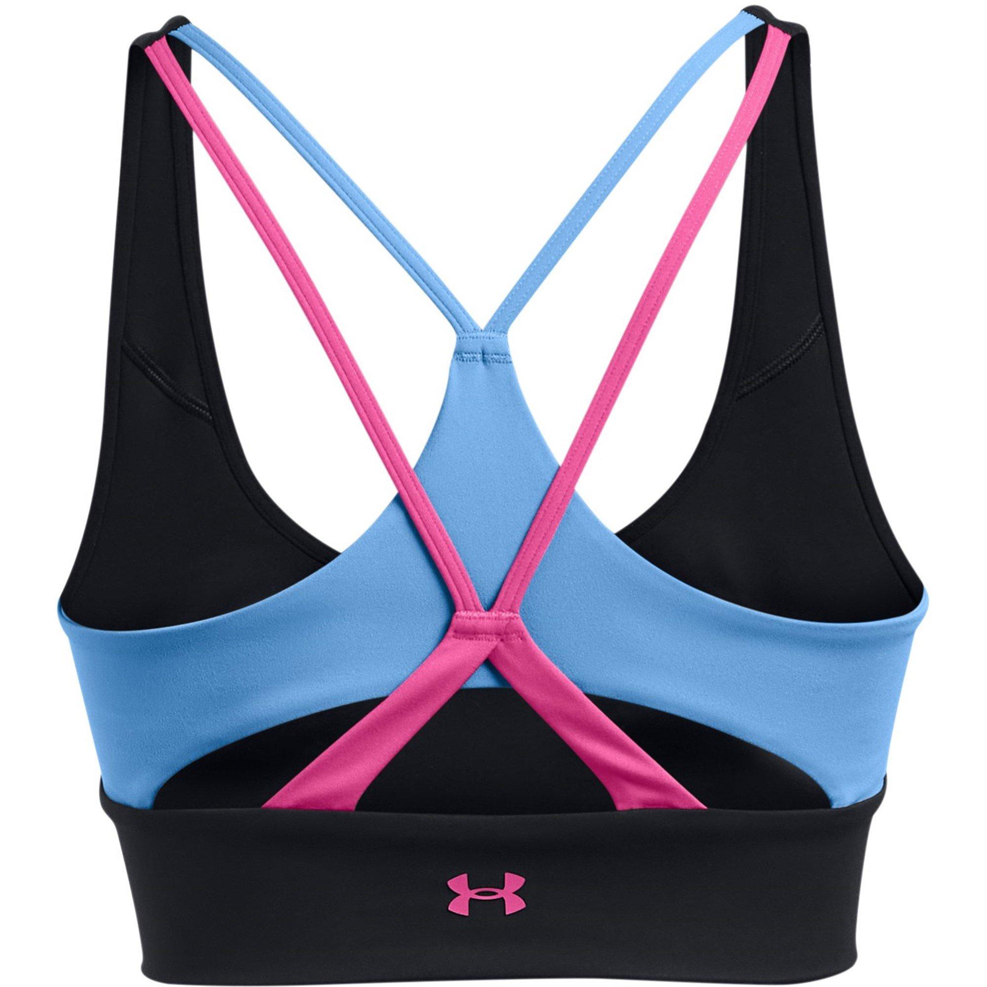 Black - Under Armour - Medium Impact Sports Bra - 2