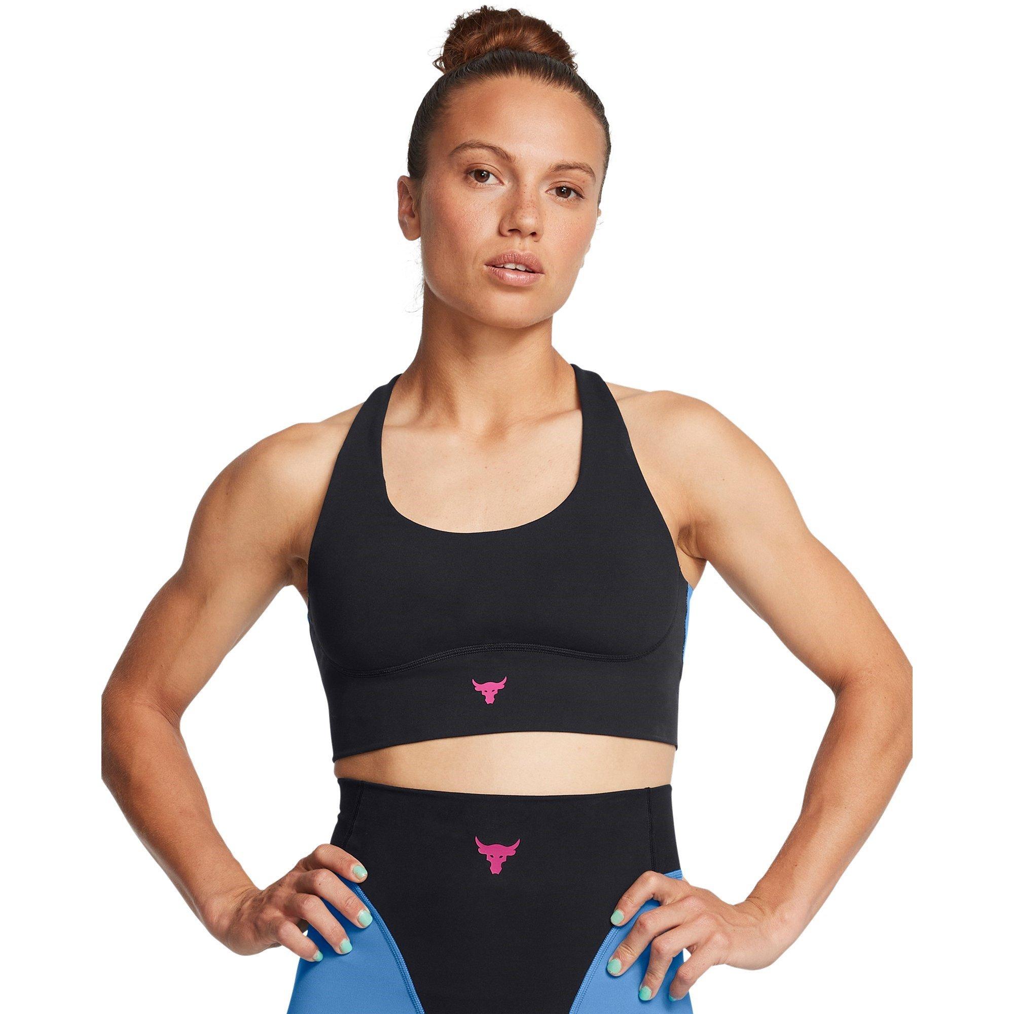 Black - Under Armour - Medium Impact Sports Bra - 3