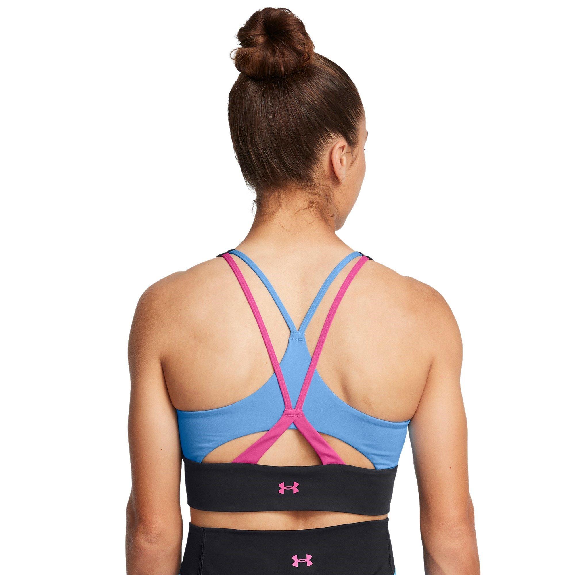 Black - Under Armour - Medium Impact Sports Bra - 4