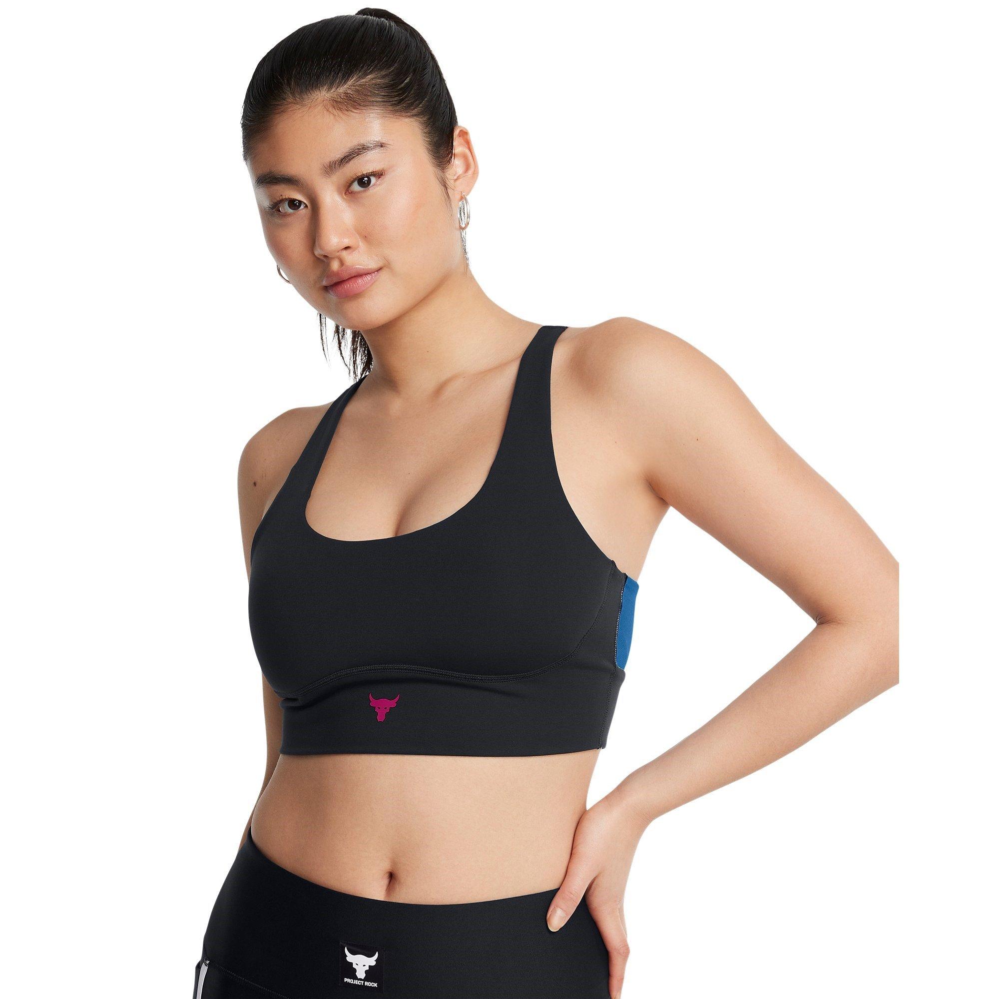 Black - Under Armour - Medium Impact Sports Bra - 7