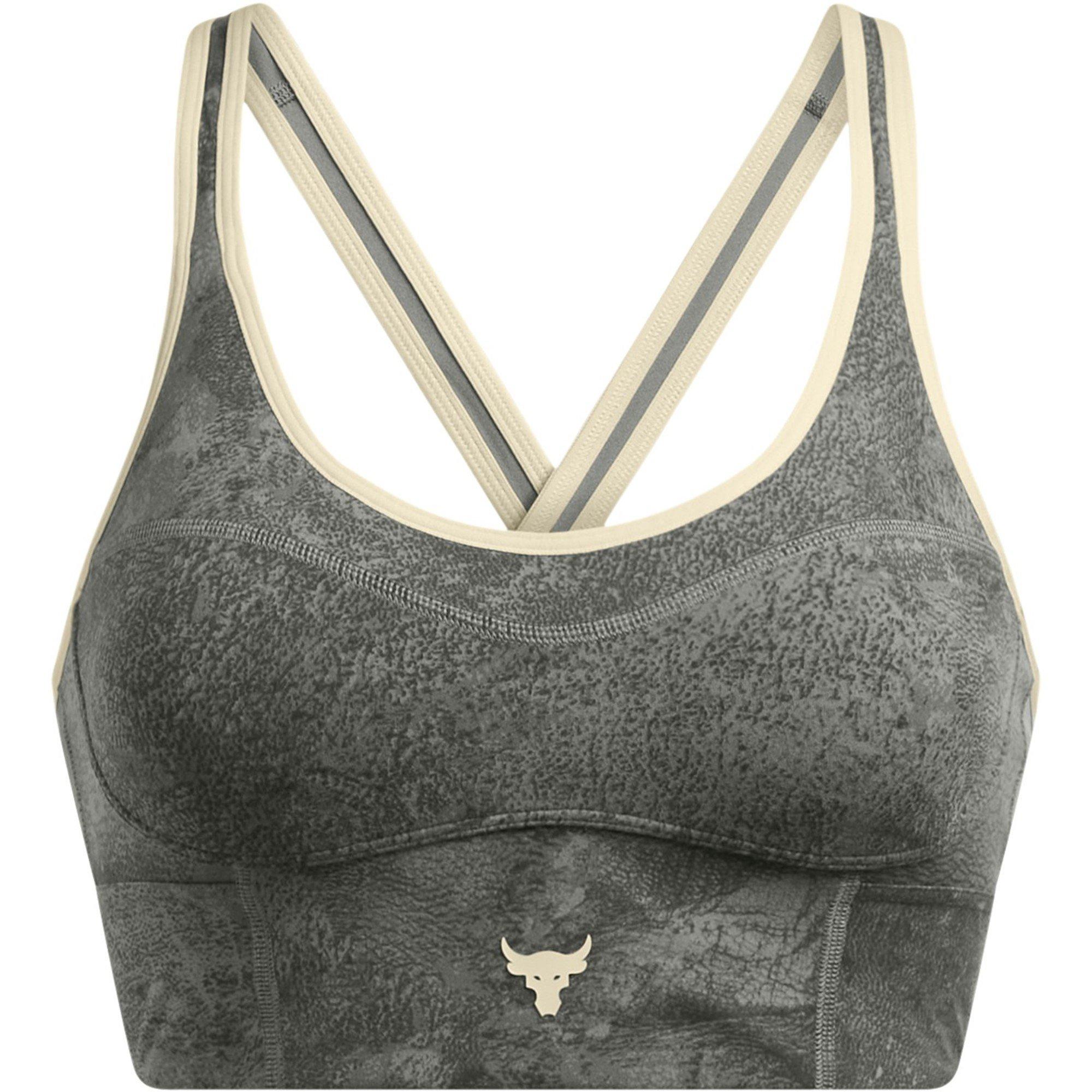 Green - Under Armour - Women's Medium Impact Sports Bra - 1