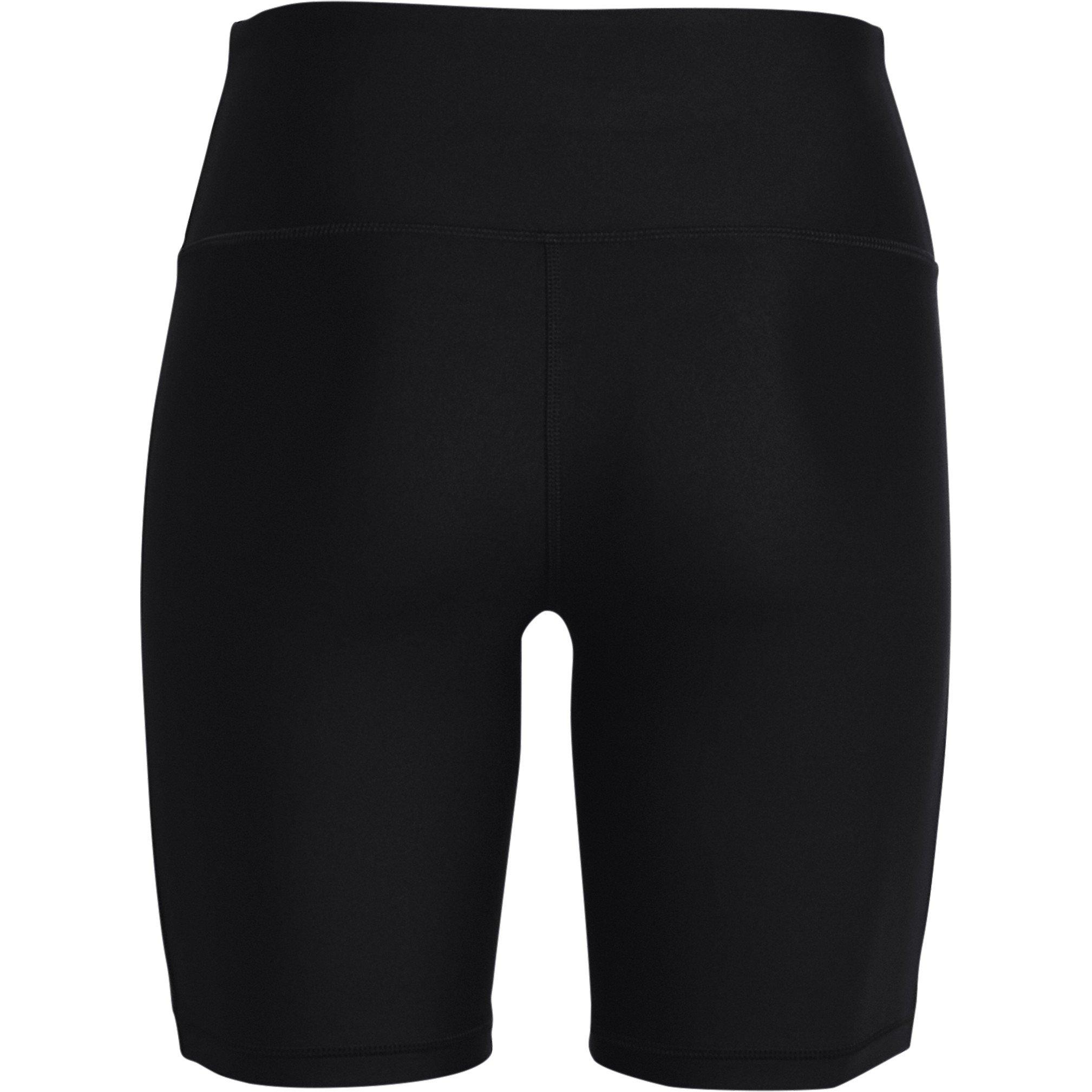 Black/White - Under Armour - Under Armour Tech Bike Short Compression Womens - 2