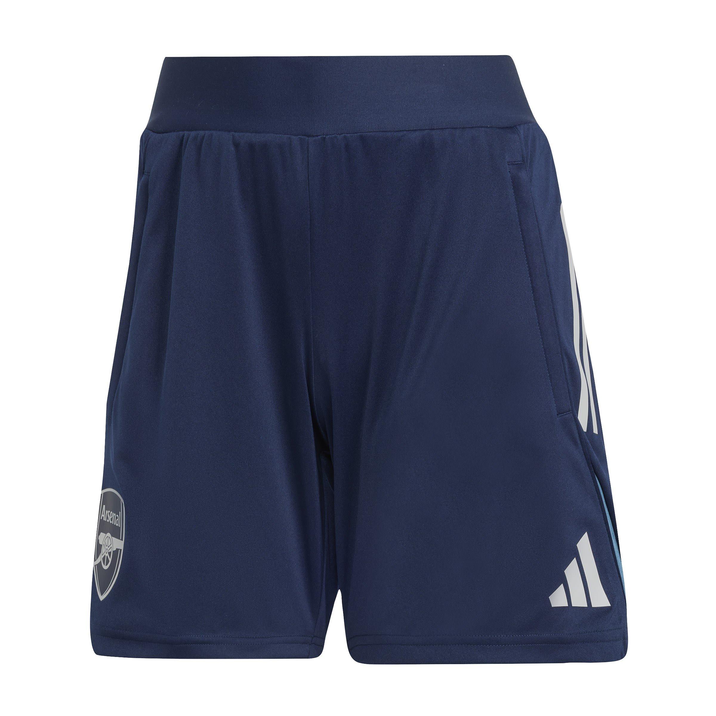 Adidas Women's Arsenal Training Shorts 2025 2026 - Blue - 10 (S)