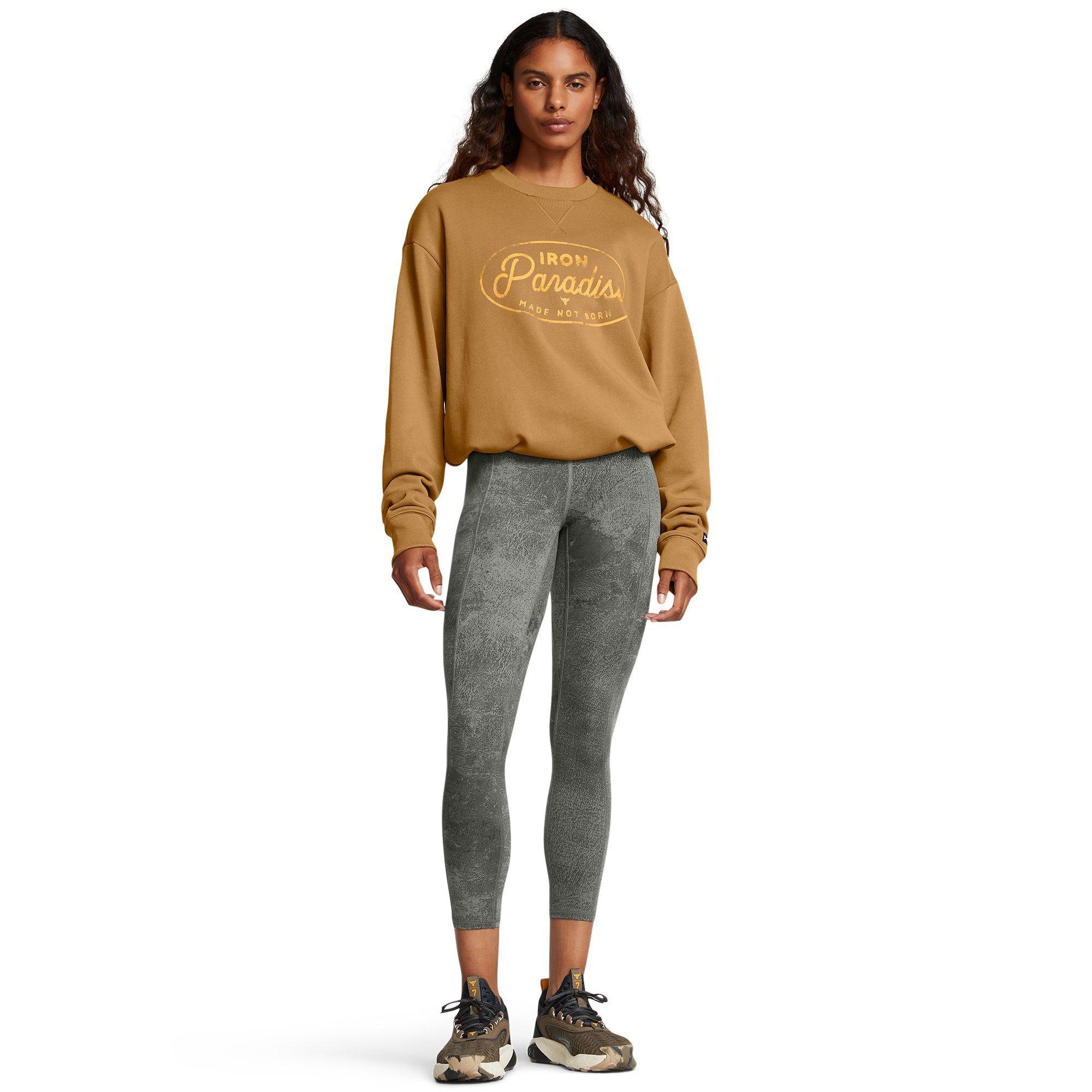 Yellow - Under Armour - Crew Sweatshirt - 5