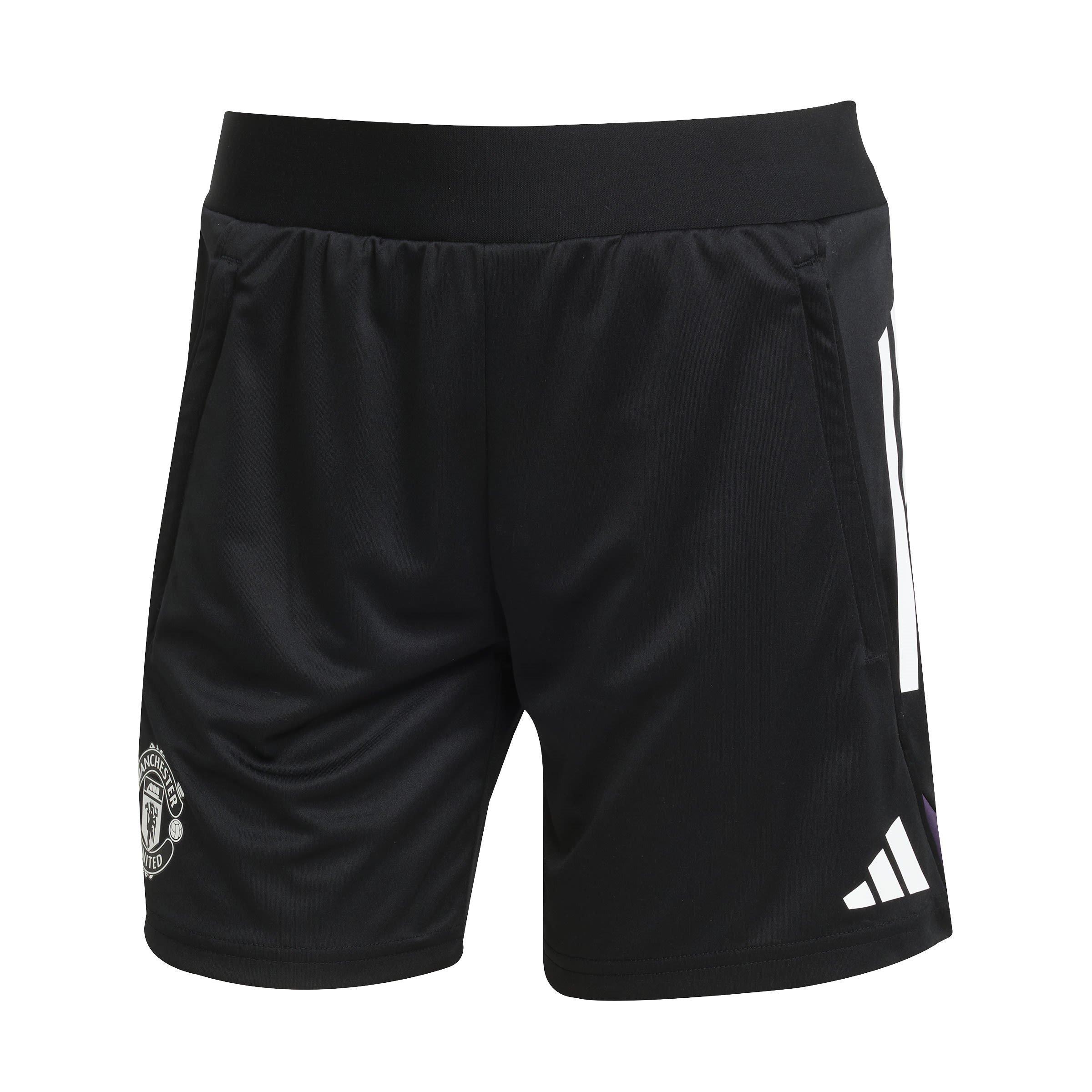Adidas Women's Manchester United Shorts 2025 2026 - Black - 14 (L)