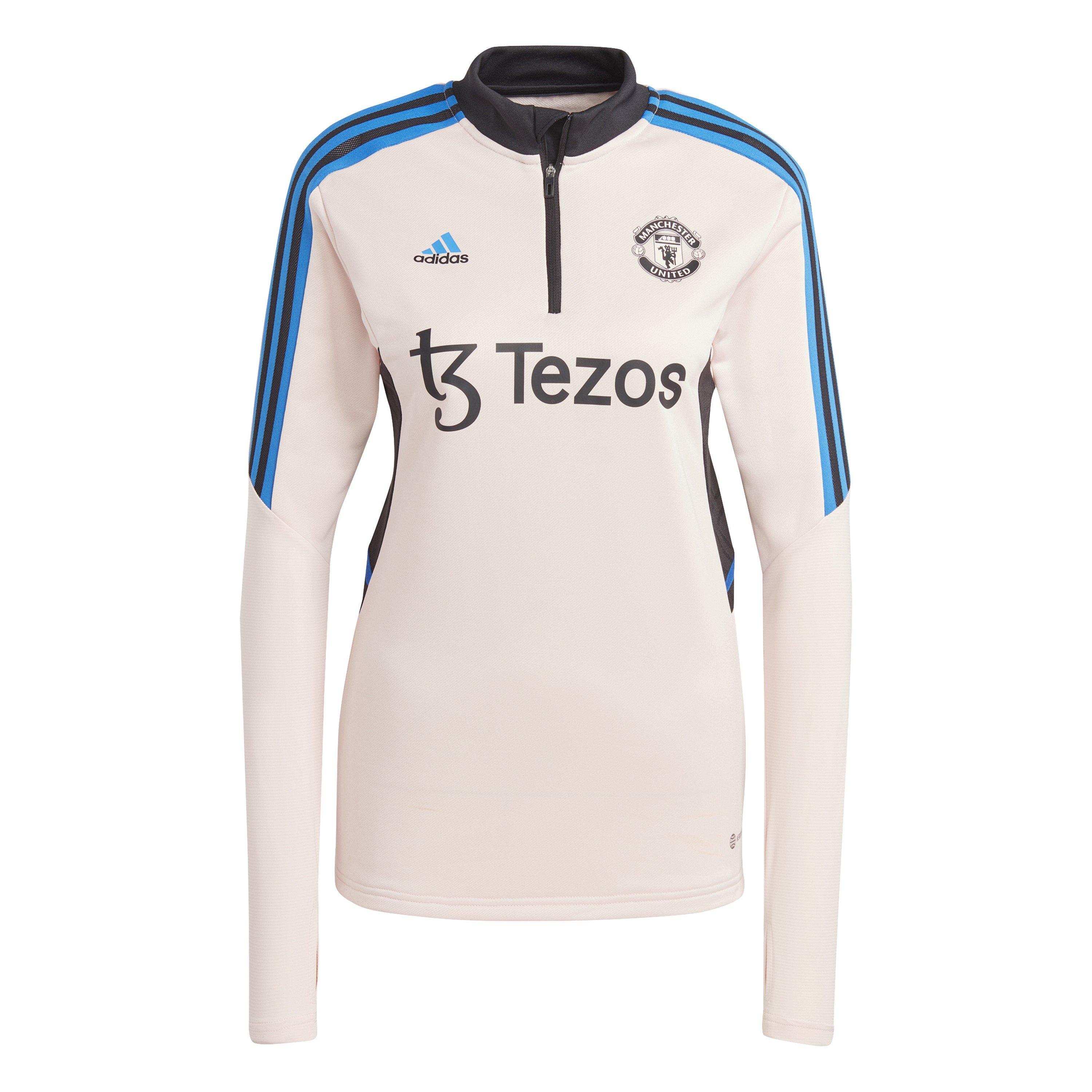 Icey Pink - adidas - Manchester United Condivo 22 Training Top Womens - 1