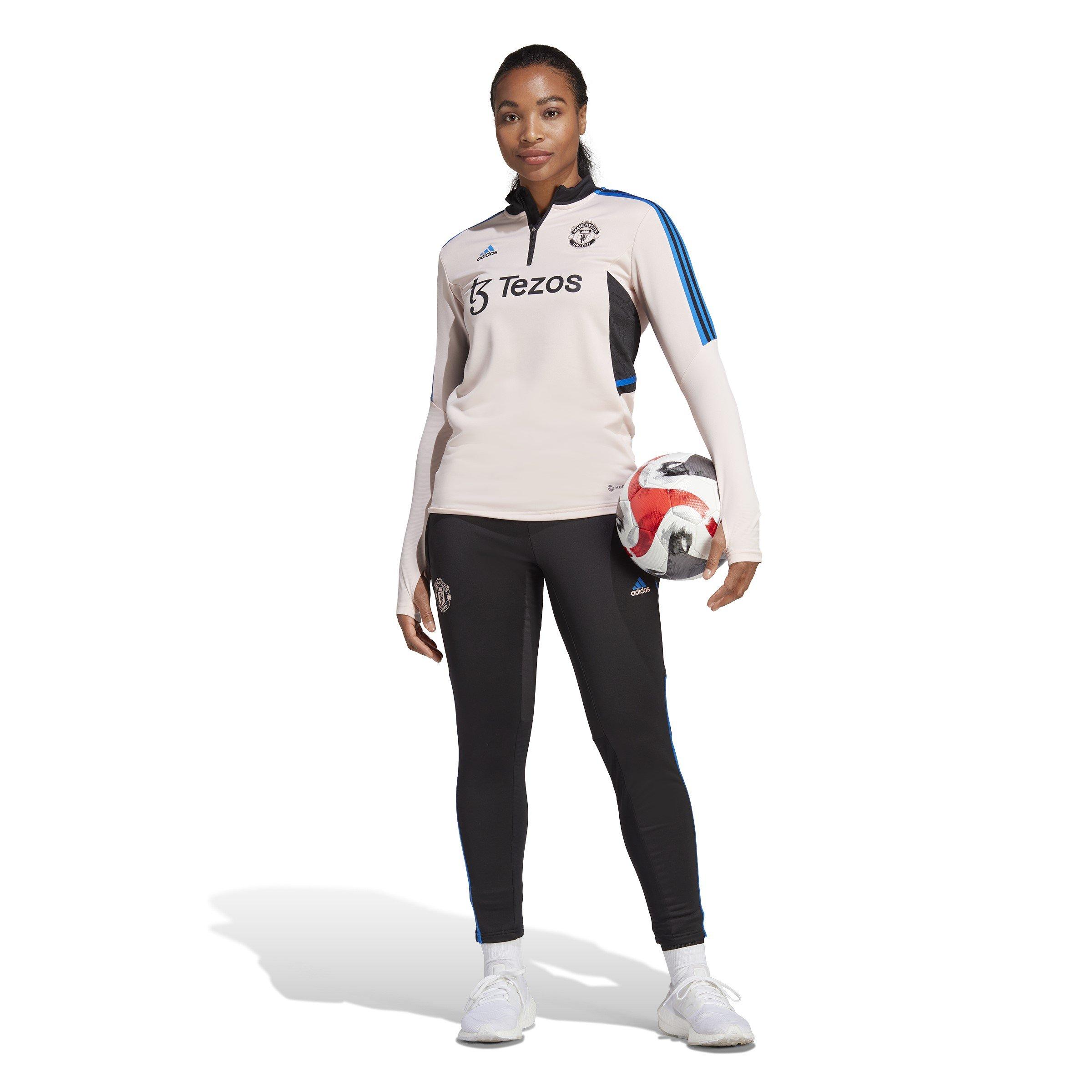 Icey Pink - adidas - Manchester United Condivo 22 Training Top Womens - 7