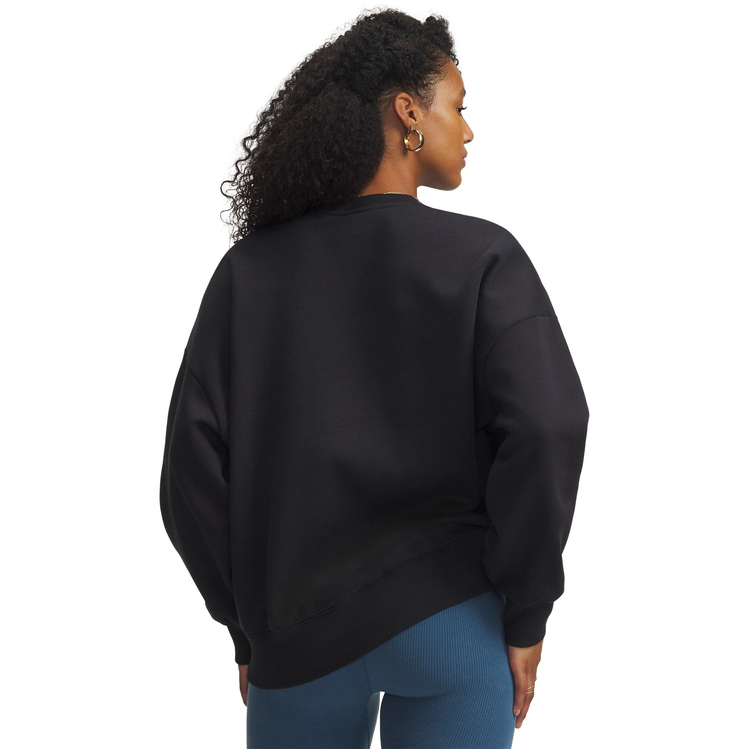 Zwart - Under Armour - Under Armour Rival Flc Os Varsity Crew Sweatshirt Womens - 2