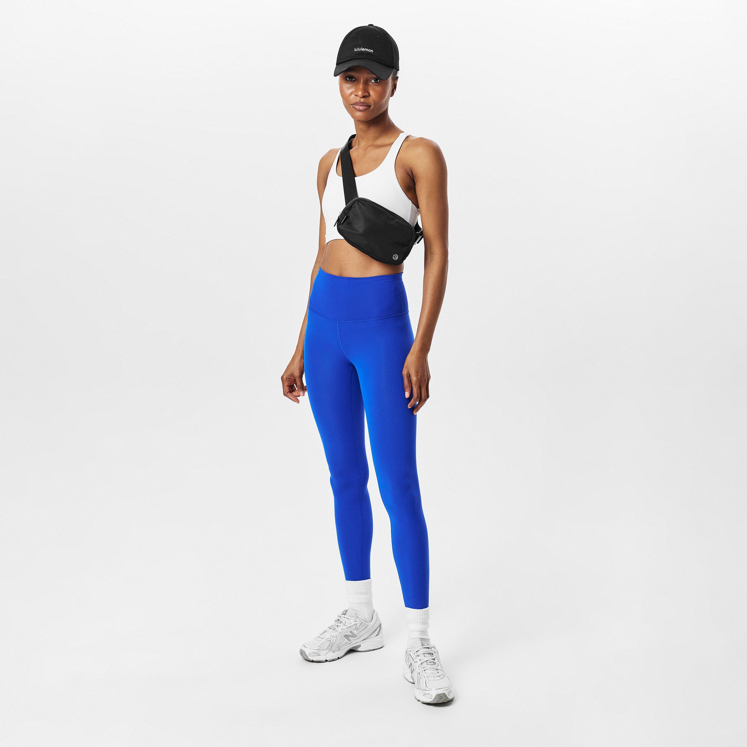 Galactic Cobalt - Lululemon - Women's Wunder Yoga Pants - 6