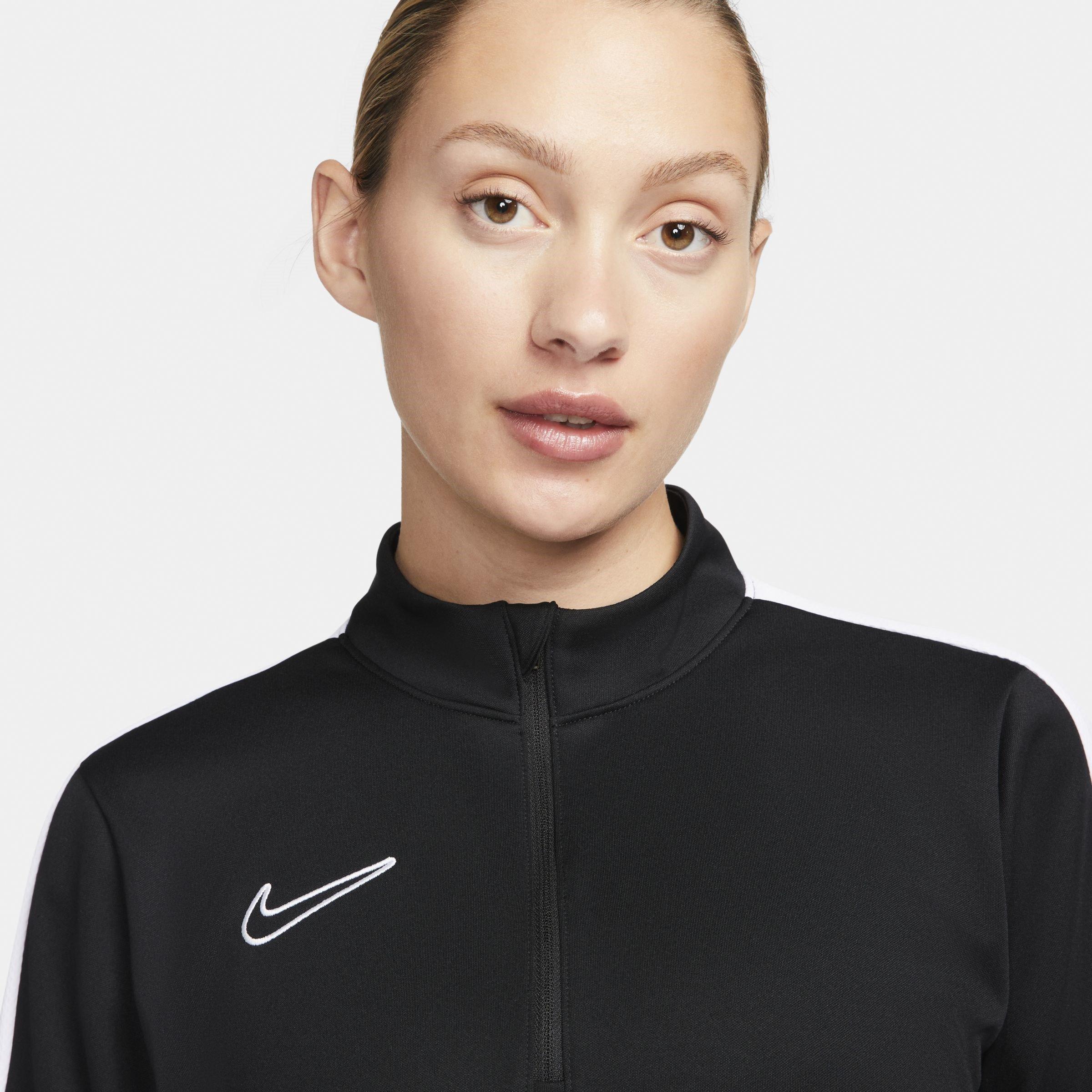 Zwart/Wit - Nike - Academy 23 Drill Top Womens - 3