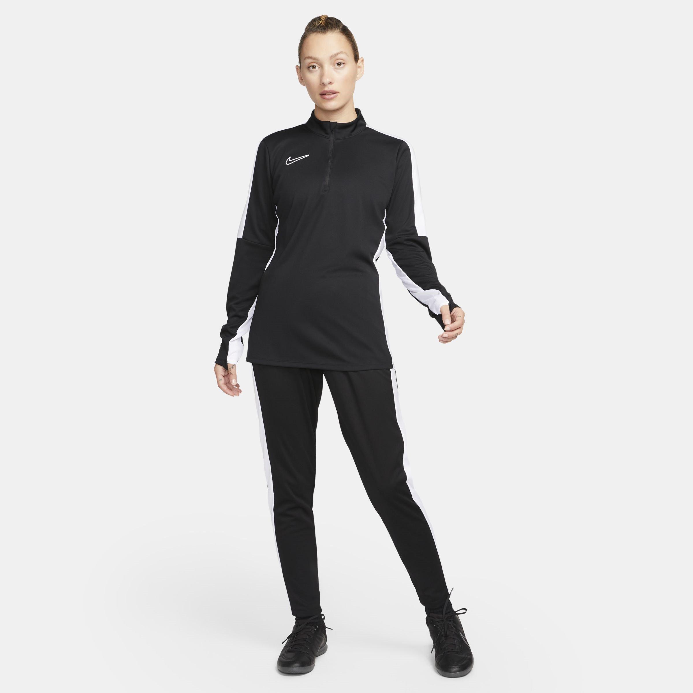 Zwart/Wit - Nike - Academy 23 Drill Top Womens - 6