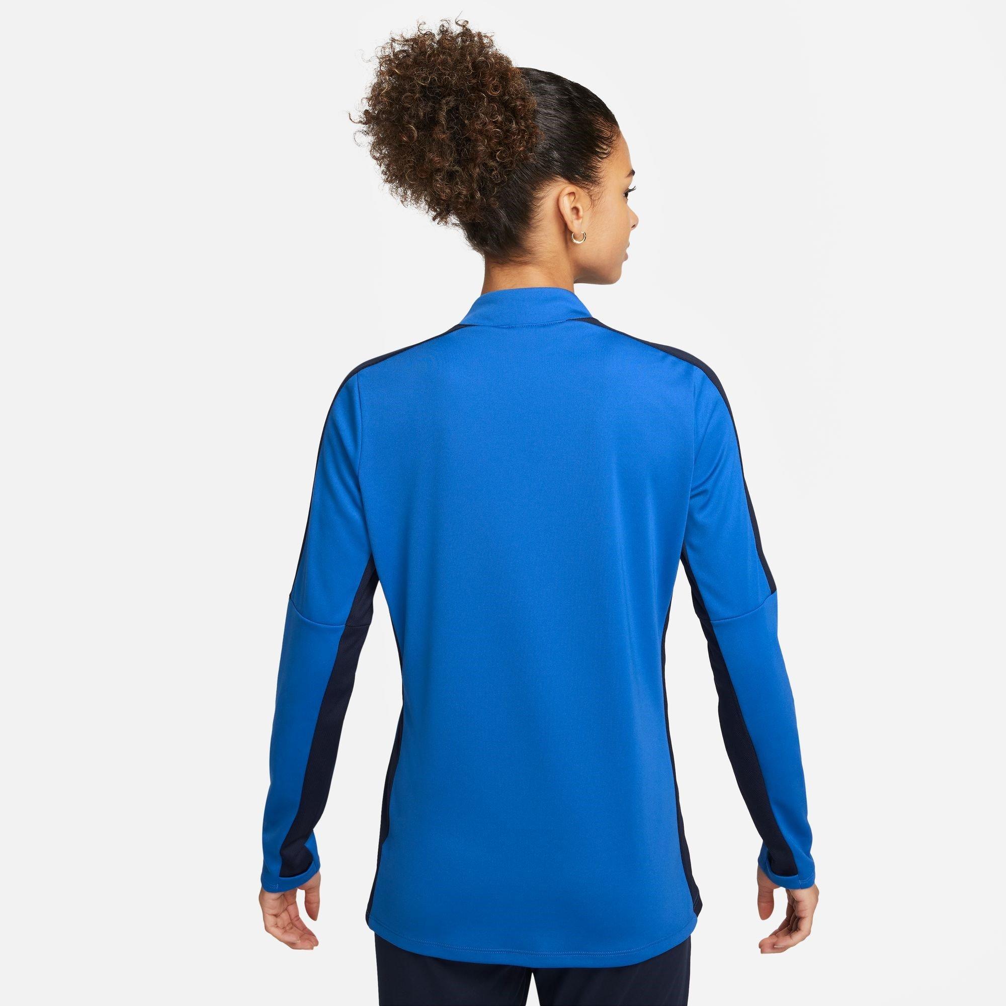 Blue/White - Nike - Academy 23 Drill Top Womens - 2