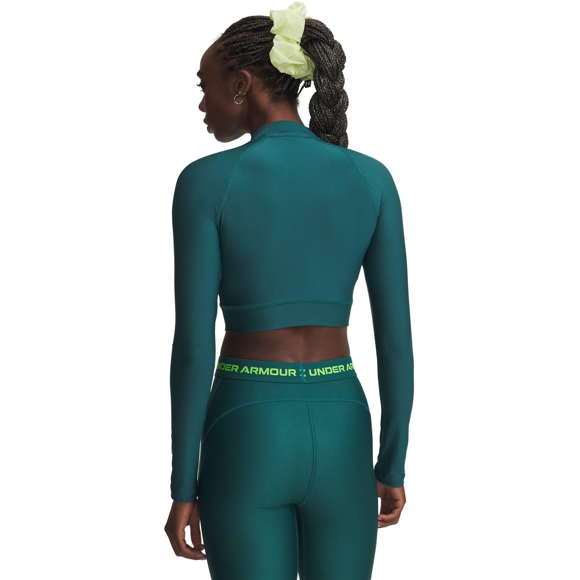 Rack Green - Under Armour - Womens HeatGear® Long Sleeve Performance Gym Top - 2