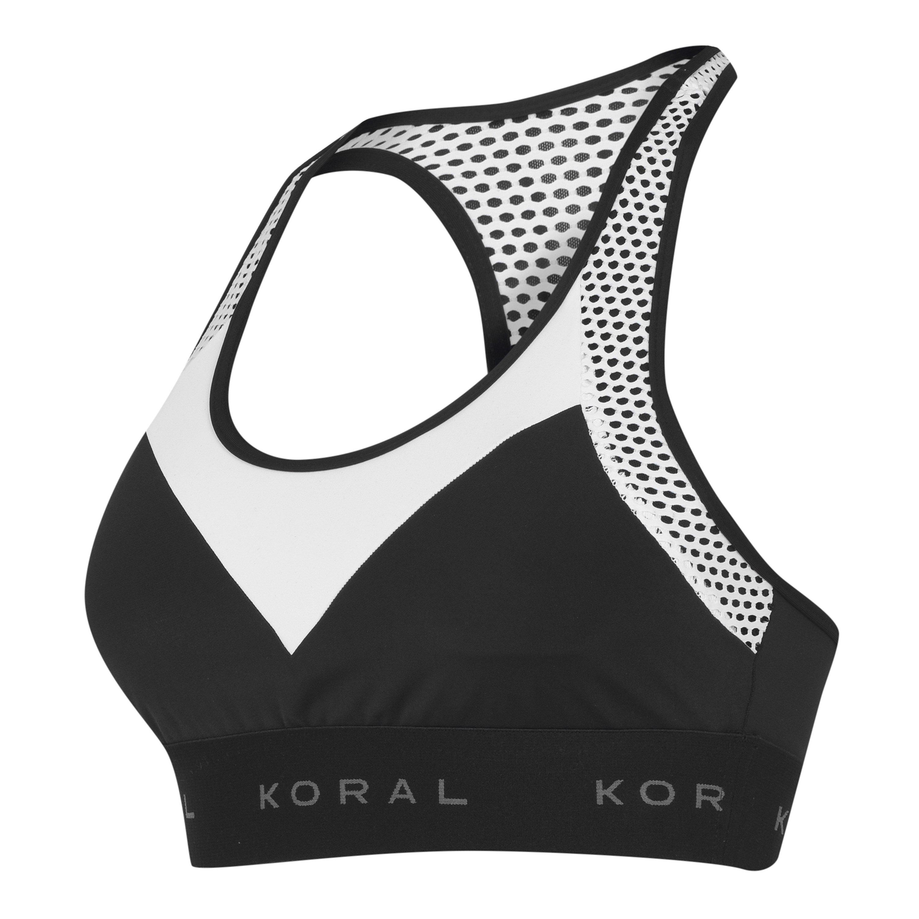 Black White - Koral - Emblem Bra - 7