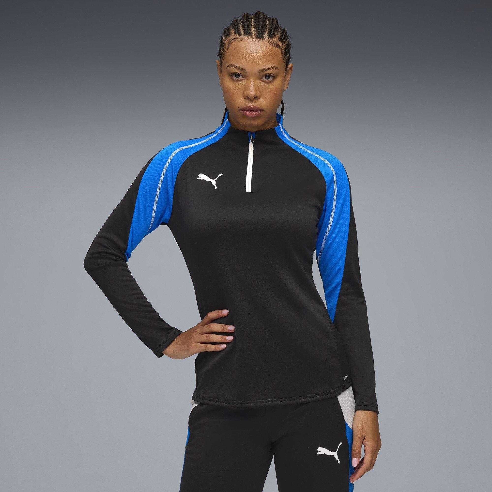 Zwart/Blauw - Puma - Blaze Training Top Womens - 3