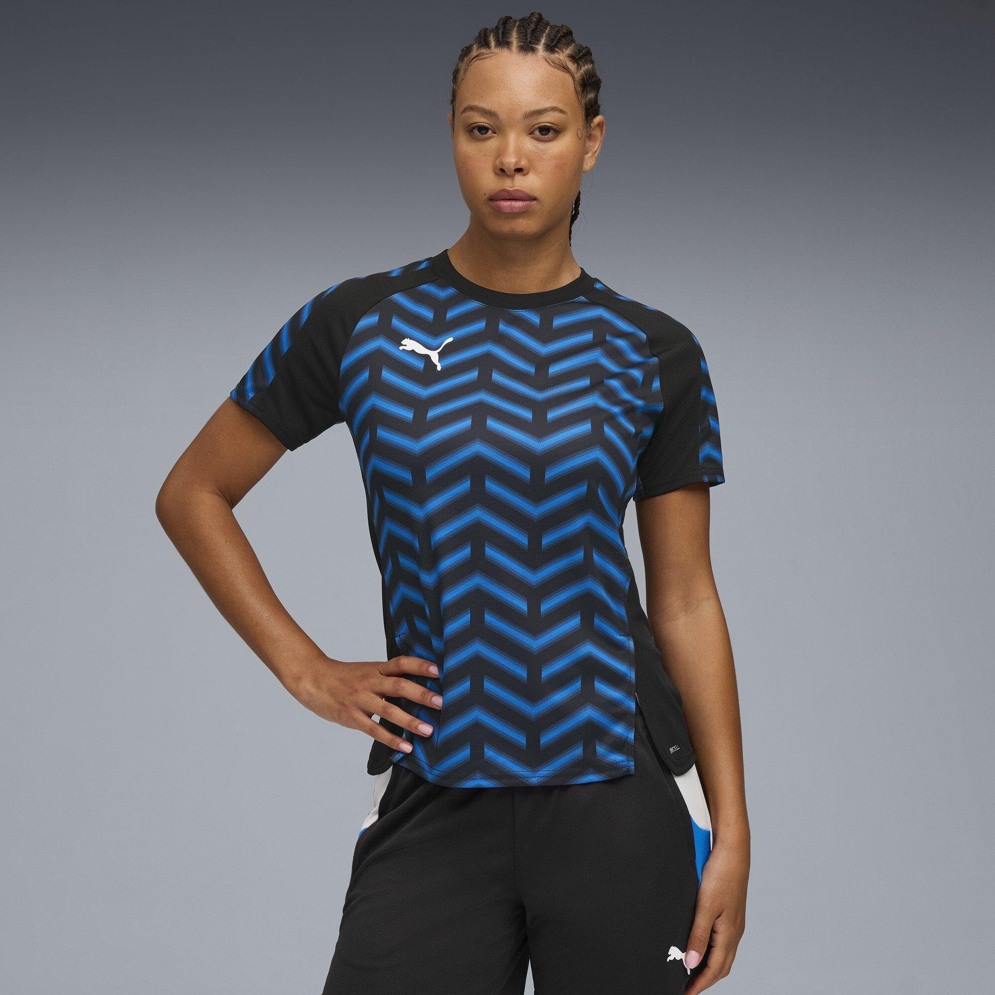 Black/Blue - Puma - Blaze Training T-Shirt Womens - 3