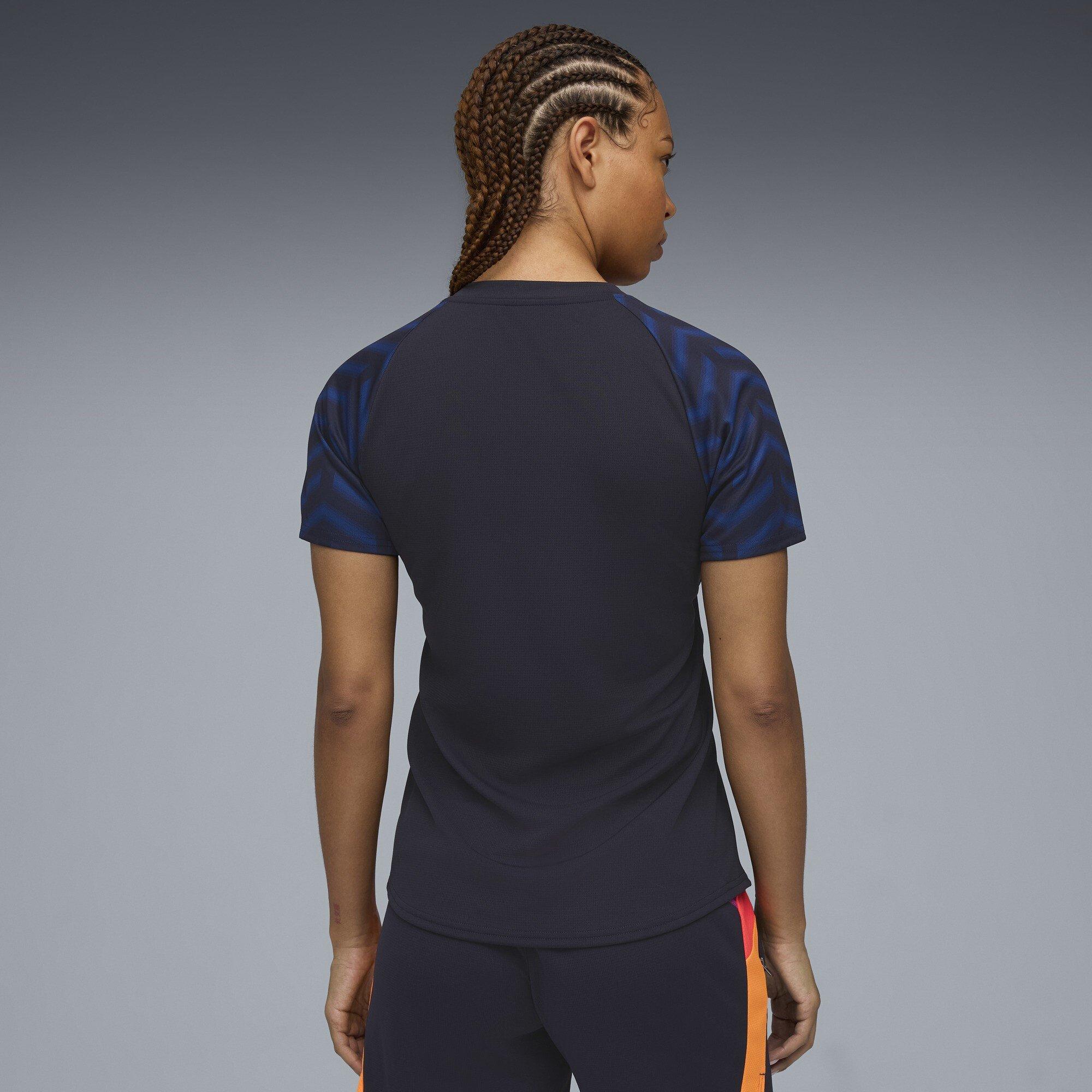 Navy/Orange - Puma - Blaze Training T-Shirt Womens - 5