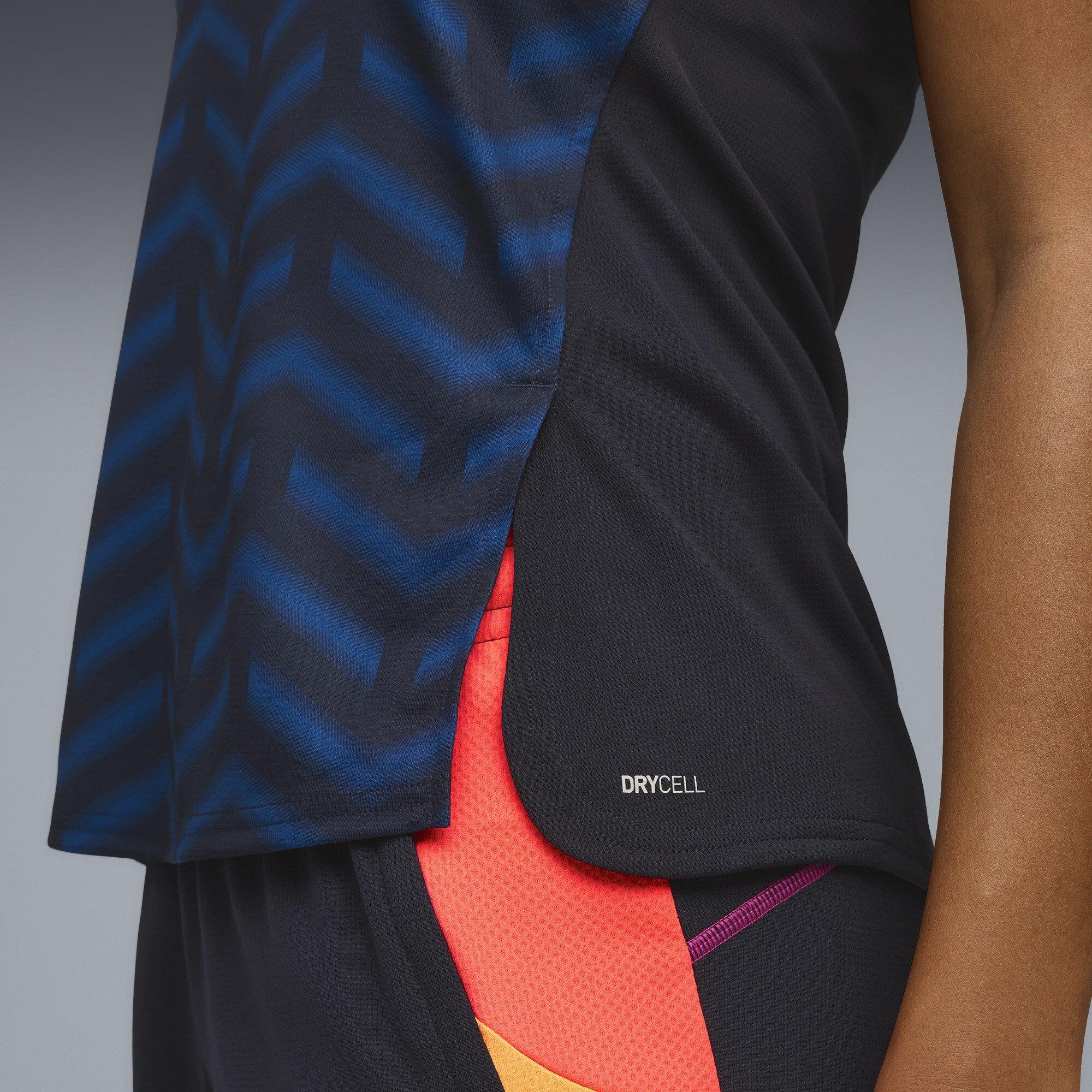 Navy/Orange - Puma - Blaze Training T-Shirt Womens - 6