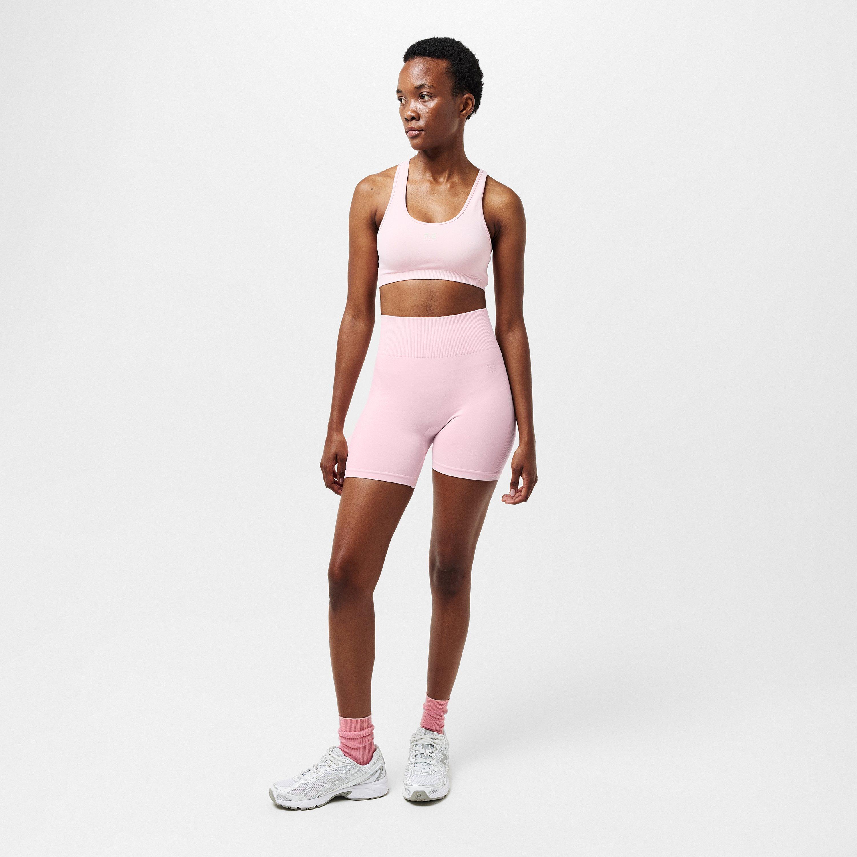 CHALK PINK - PE Nation - Women's Restore Performance Gym Shorts - 6