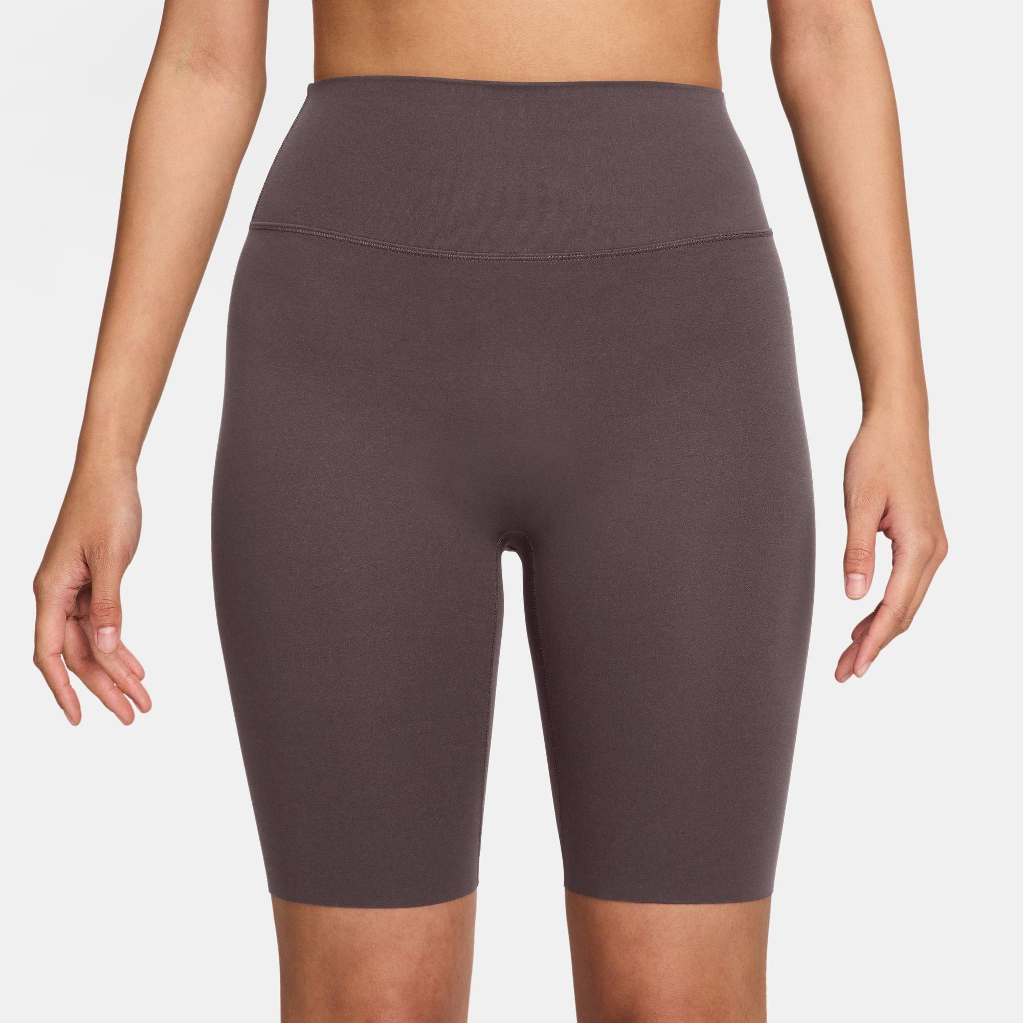 Nike Women's Performance Gym Shorts - Tattoo/White - 10 (S)