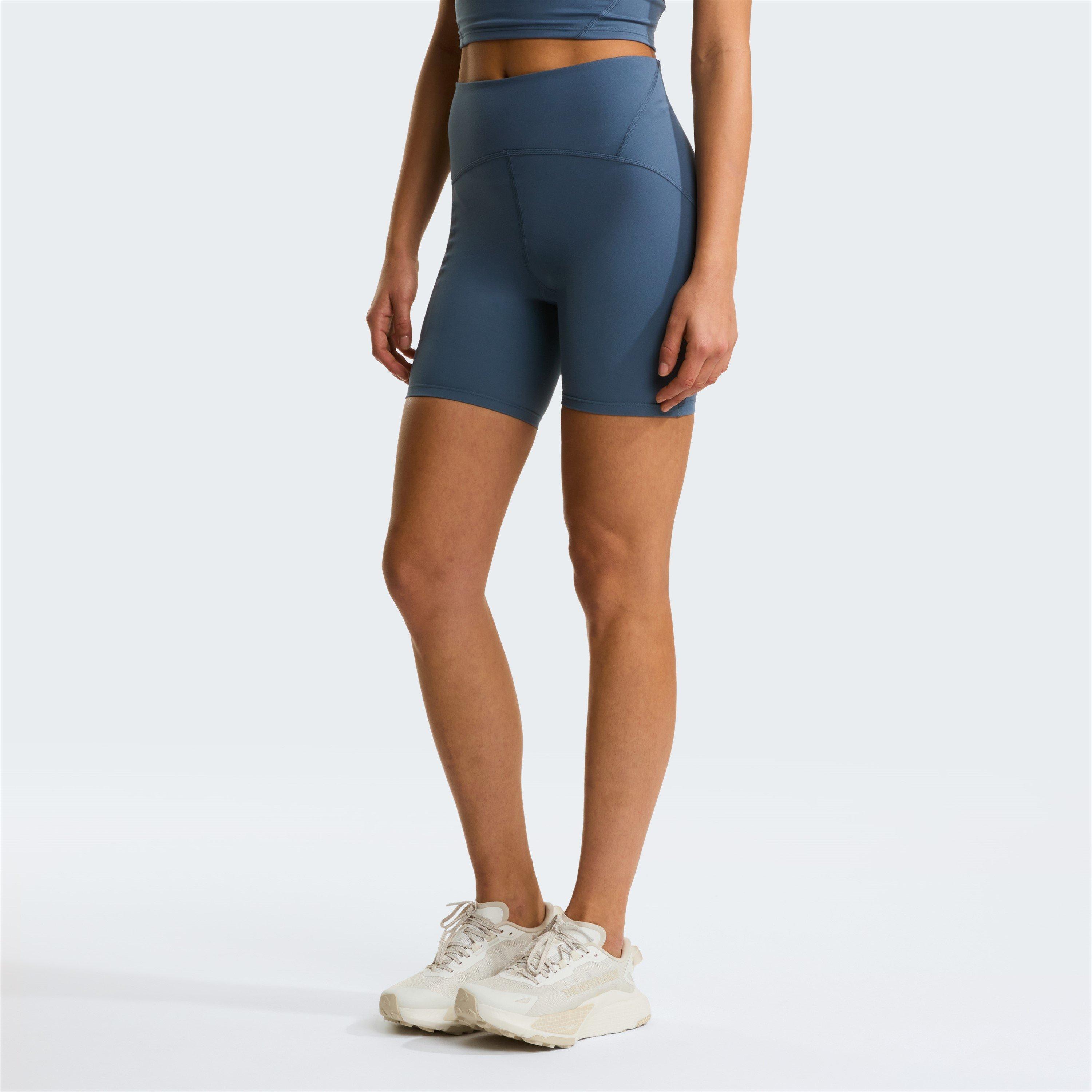 Granite Grey - The North Face - Womens Jaida Pocket Performance Gym Shorts - 3