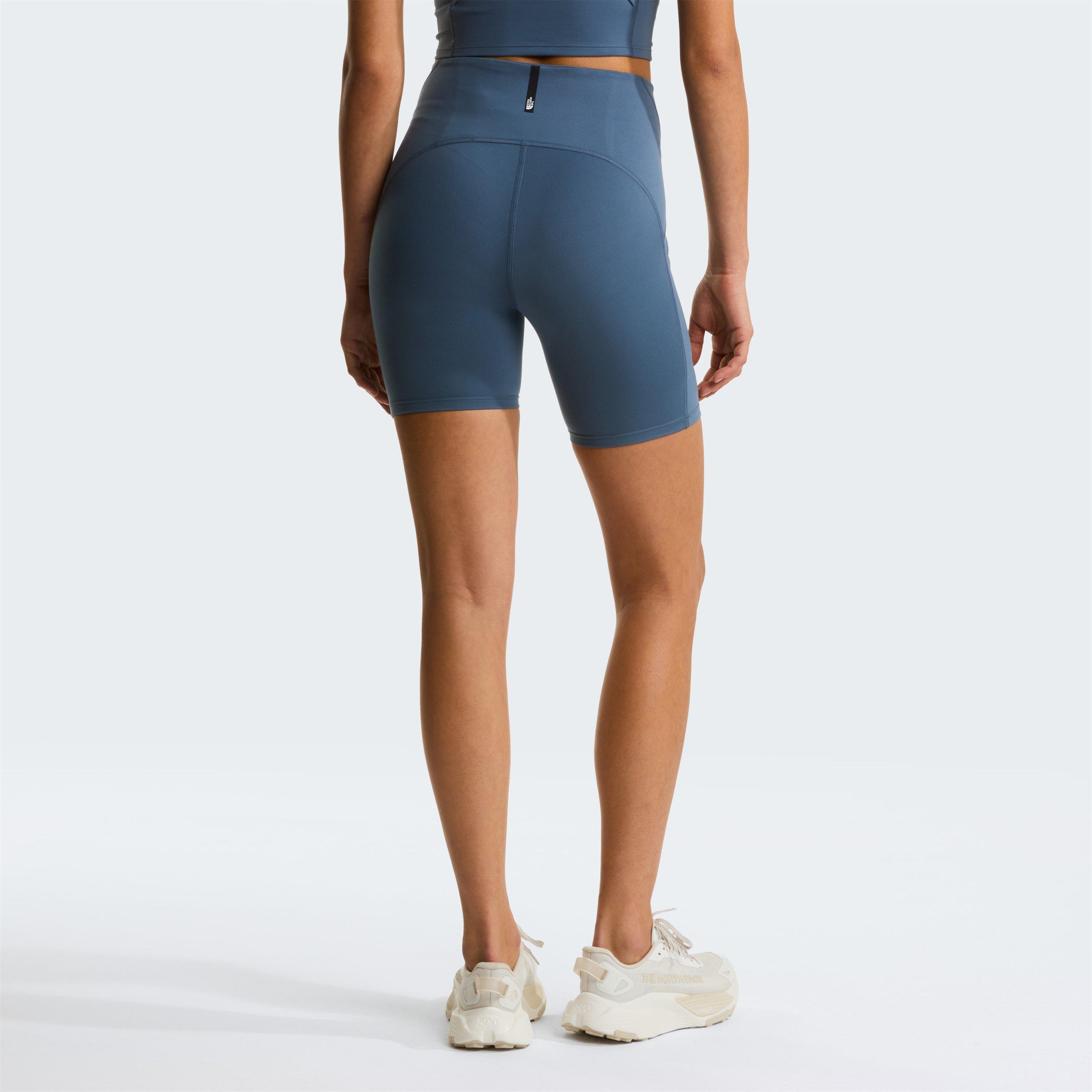 Granite Grey - The North Face - Womens Jaida Pocket Performance Gym Shorts - 4