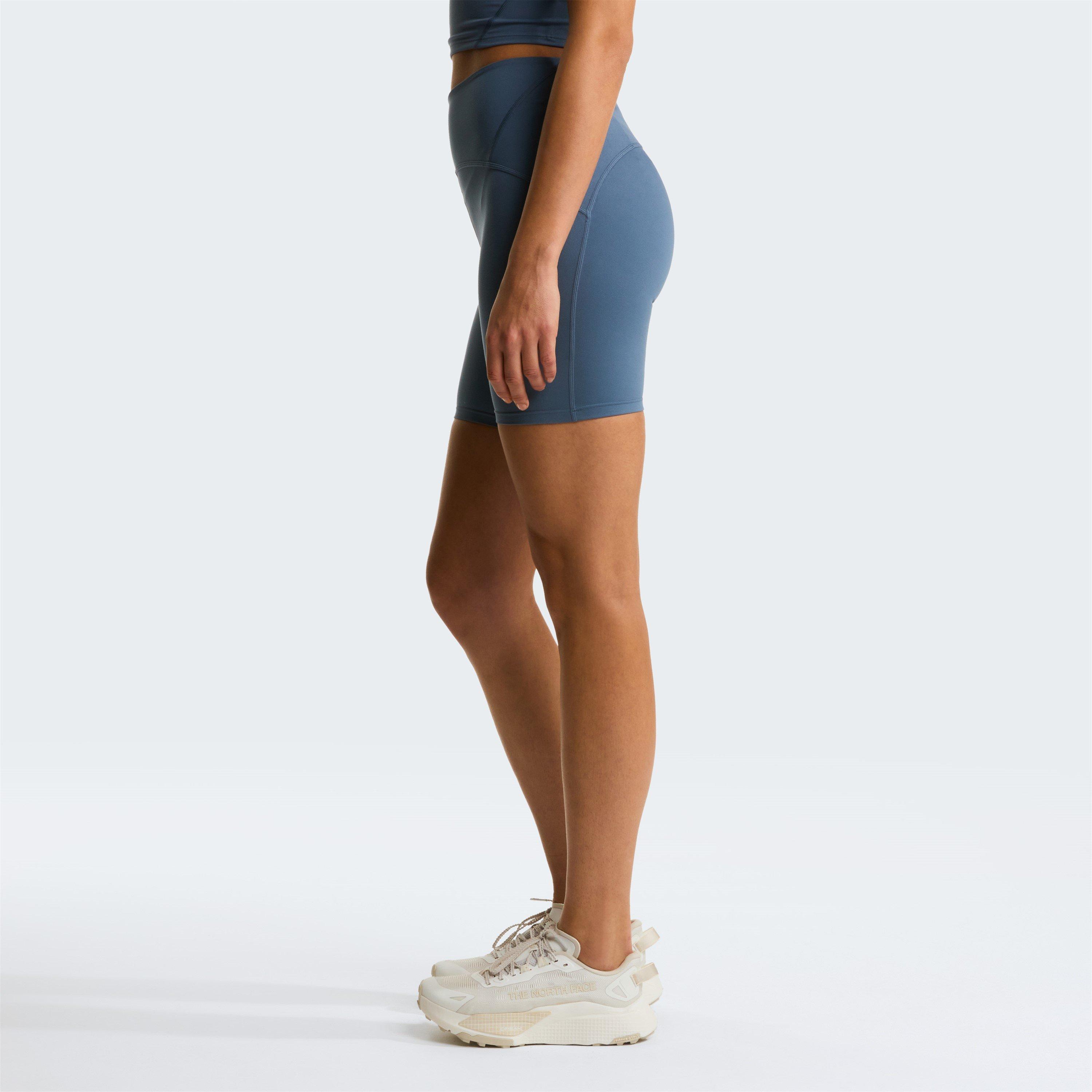 Granite Grey - The North Face - Womens Jaida Pocket Performance Gym Shorts - 5