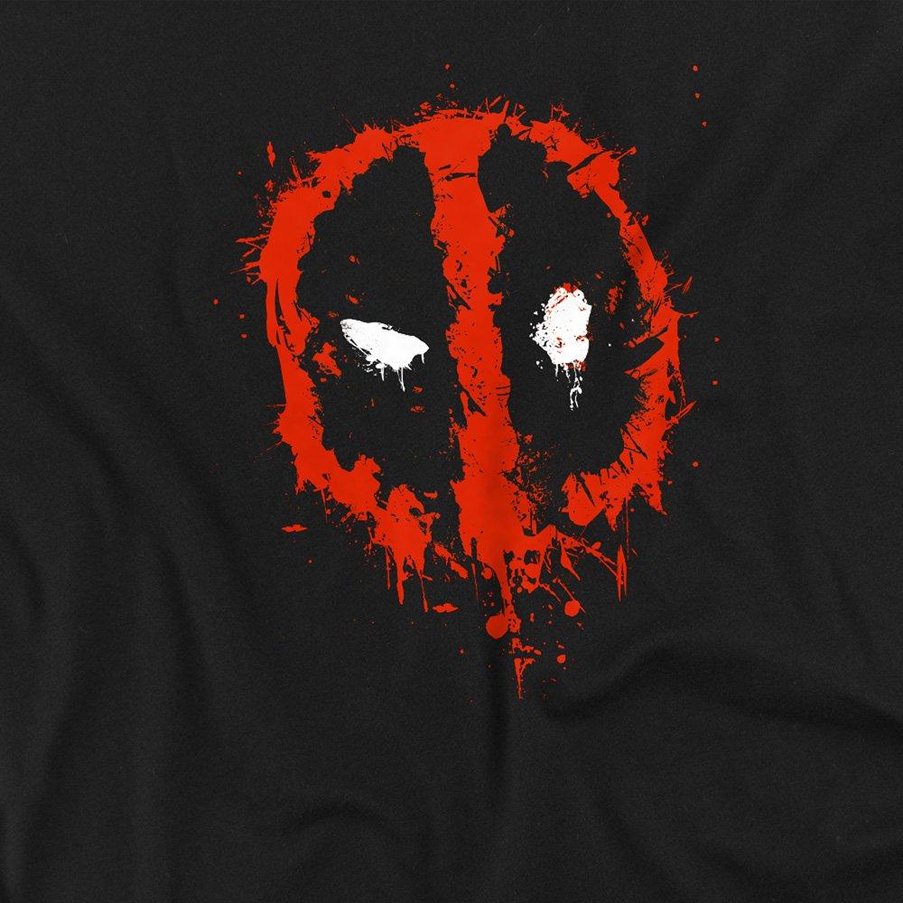 Black - Deadpool - Deadpool Paint Logo Unisex T-Shirt Black - 2