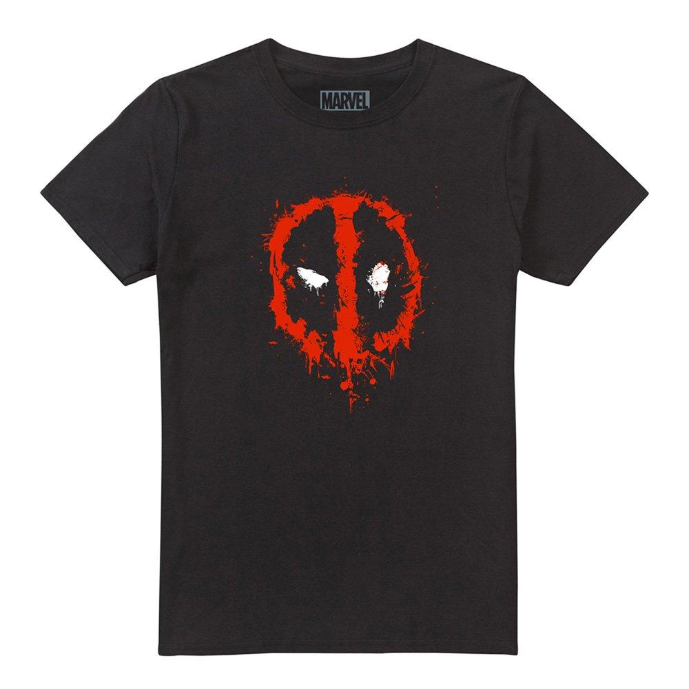 Black - Deadpool - Deadpool Paint Logo Unisex T-Shirt Black - 4