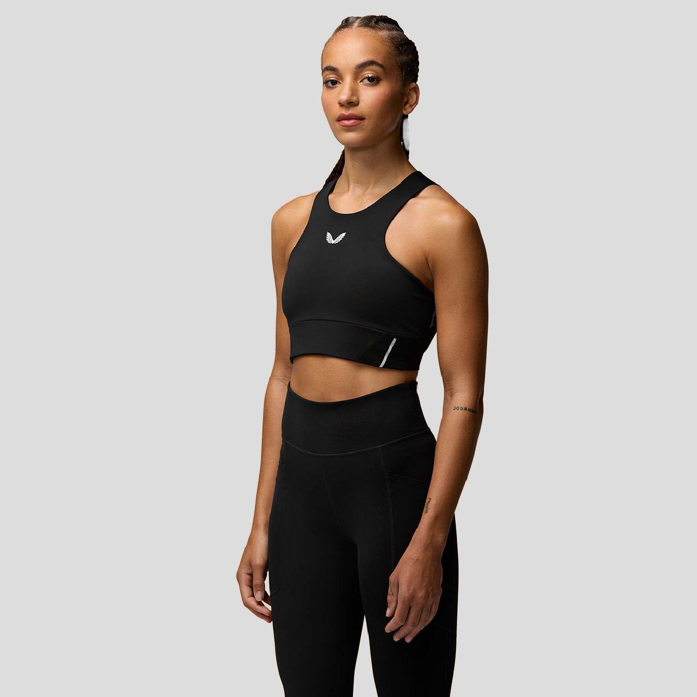 Kaviar Schwarz - Castore - Women's Medium Impact Non Wired Sports Bra - 3